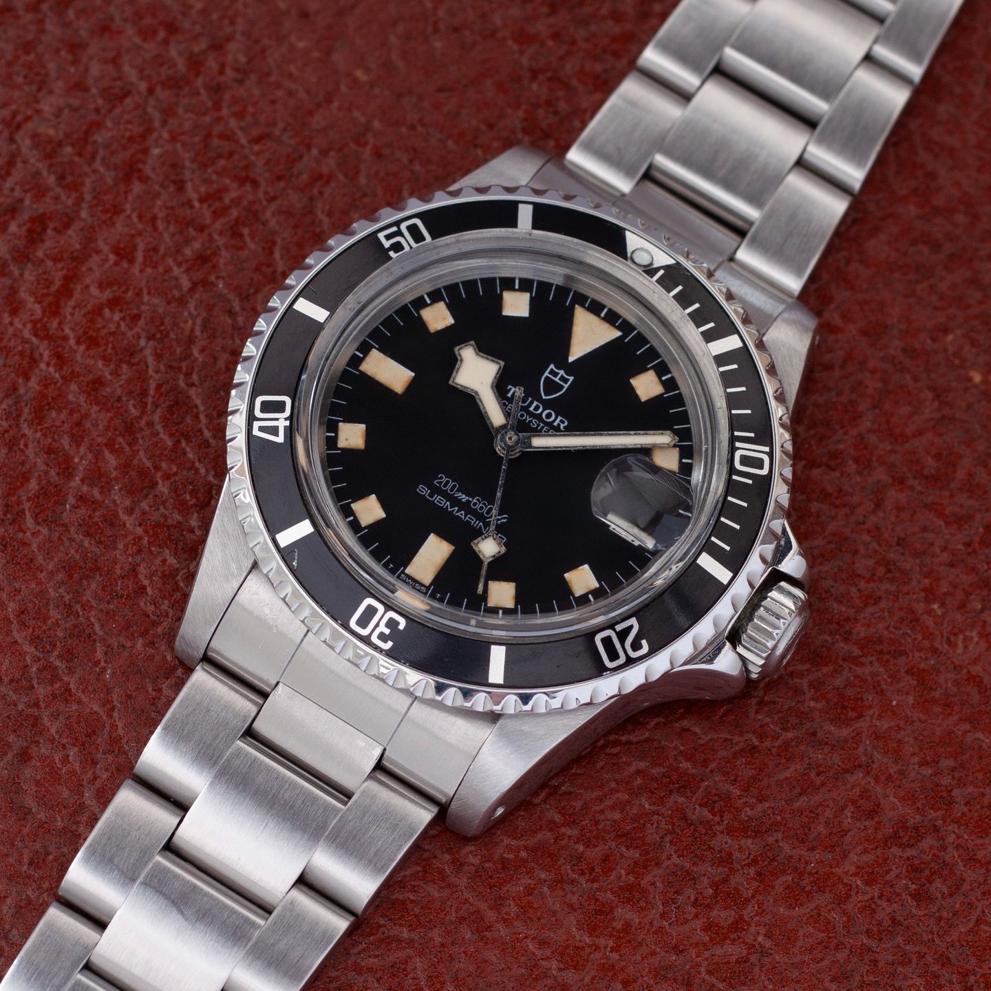 Tudor Submariner Tudor Submariner 'Snowflake' 94110 (1981) (1981) - Black dial 40 mm Steel case (3/8)