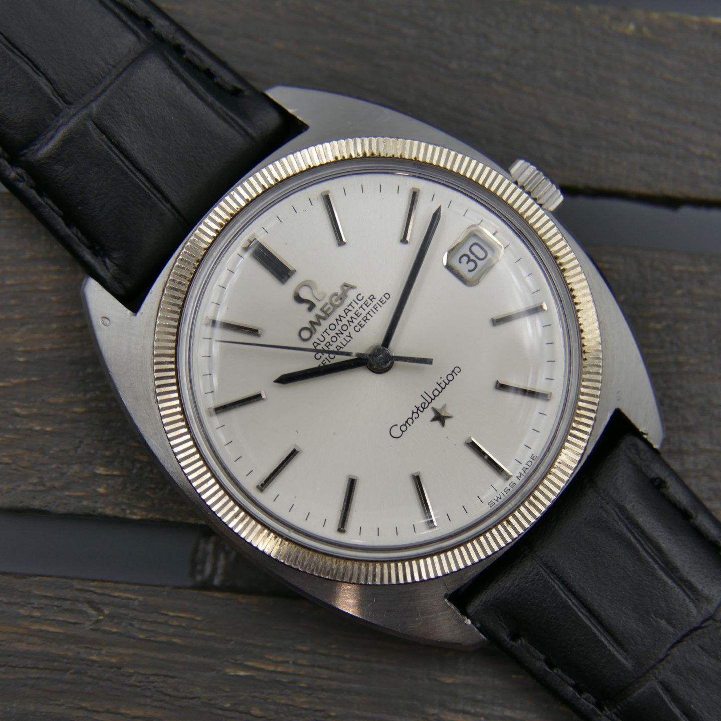 Omega Vintage 60's vintage watch mens Omega Constellation ref 168.027 "C" automatic cal. 564 - (1/8)