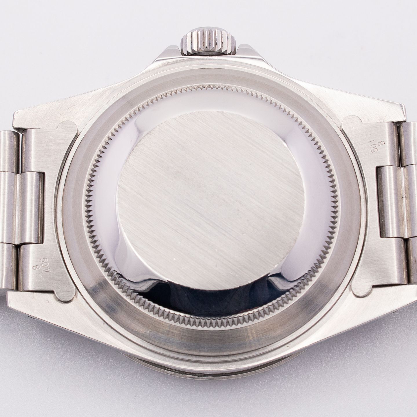 Rolex Submariner No Date 14060M (2006) - Zwart wijzerplaat 40mm Staal (5/8)