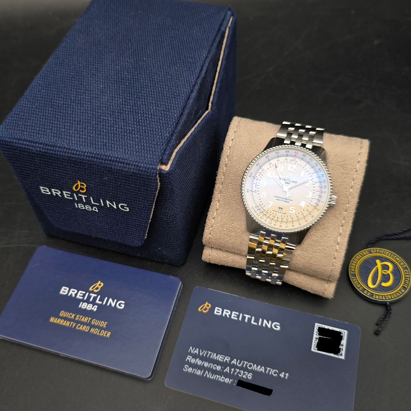 Breitling Navitimer A173262A1G1A1 (2024) - Black dial 40 mm Steel case (8/8)