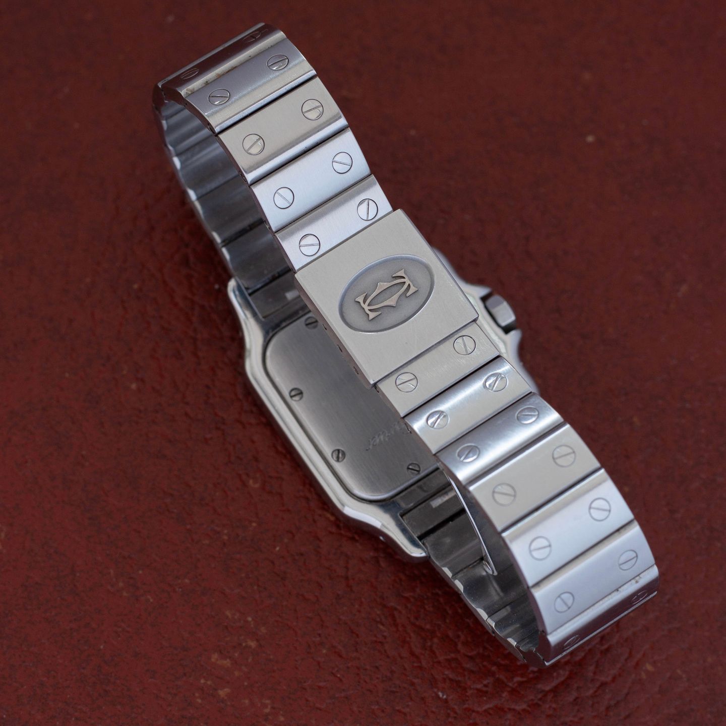 Cartier Santos Galbée 987901 (Onbekend (willekeurig serienummer)) - Wit wijzerplaat 29mm Staal (7/7)