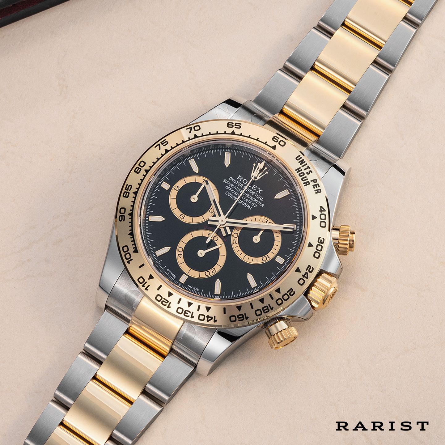 Rolex Daytona 116503 (2024) - Zwart wijzerplaat 40mm Goud/Staal (1/7)