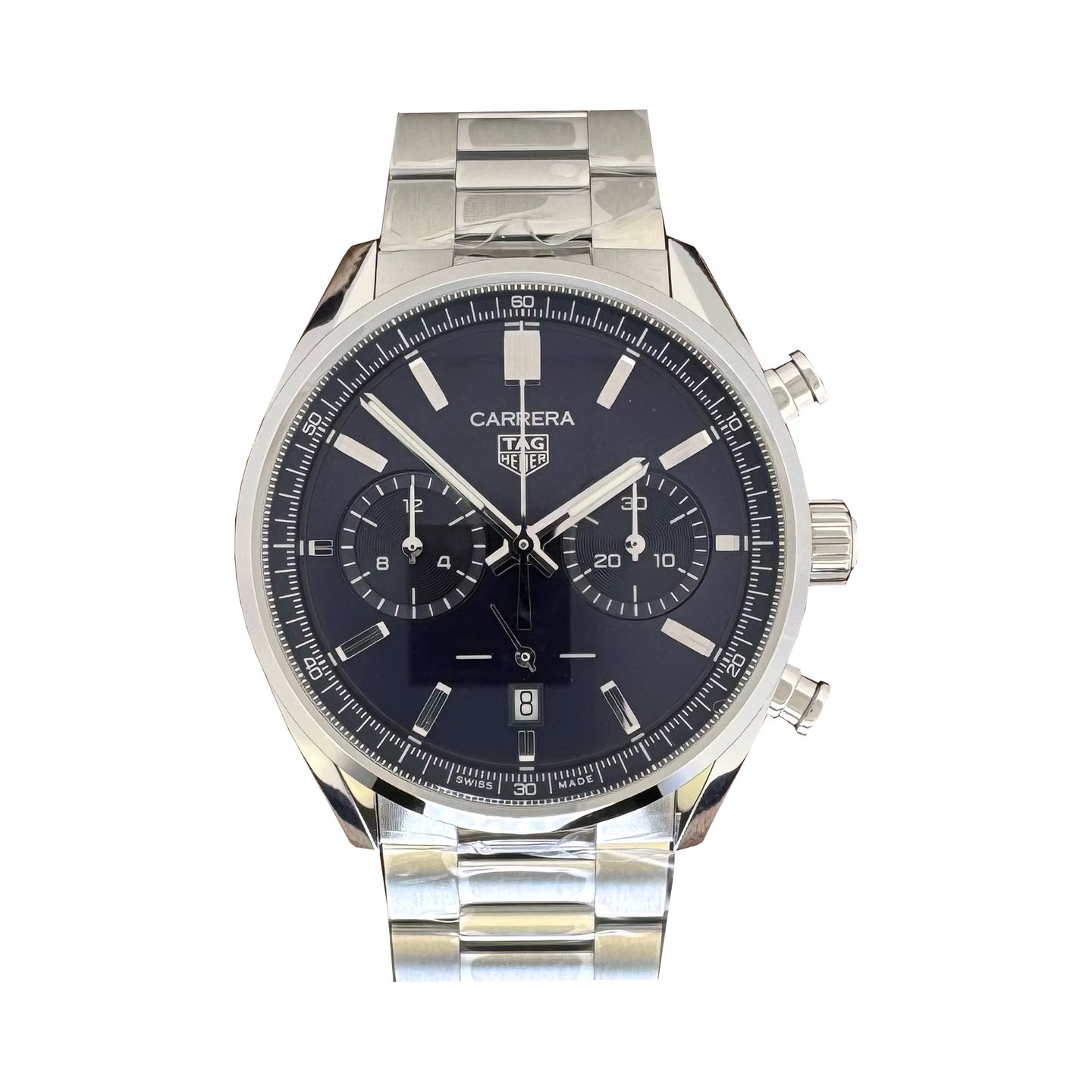 TAG Heuer Carrera CBN2011.BA0642 (2025) - Blue dial 42 mm Steel case (1/1)