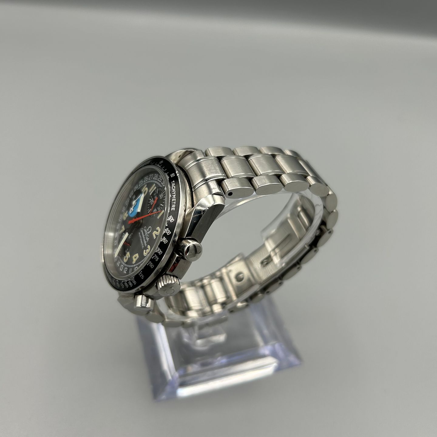 Omega Speedmaster Day Date 3520.53.00 (1995) - Grey dial 39 mm Steel case (4/8)