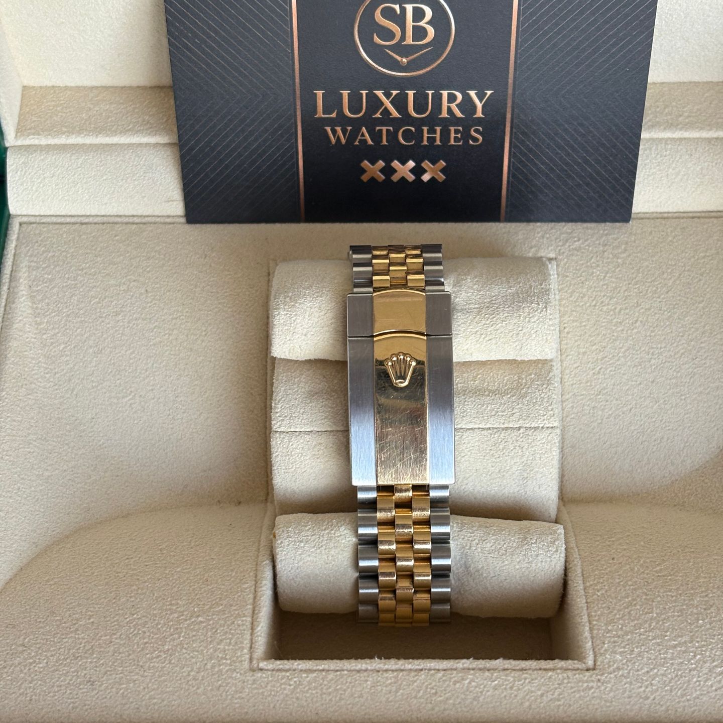 Rolex Datejust 36 126233 (2021) - White dial 36 mm Gold/Steel case (3/3)