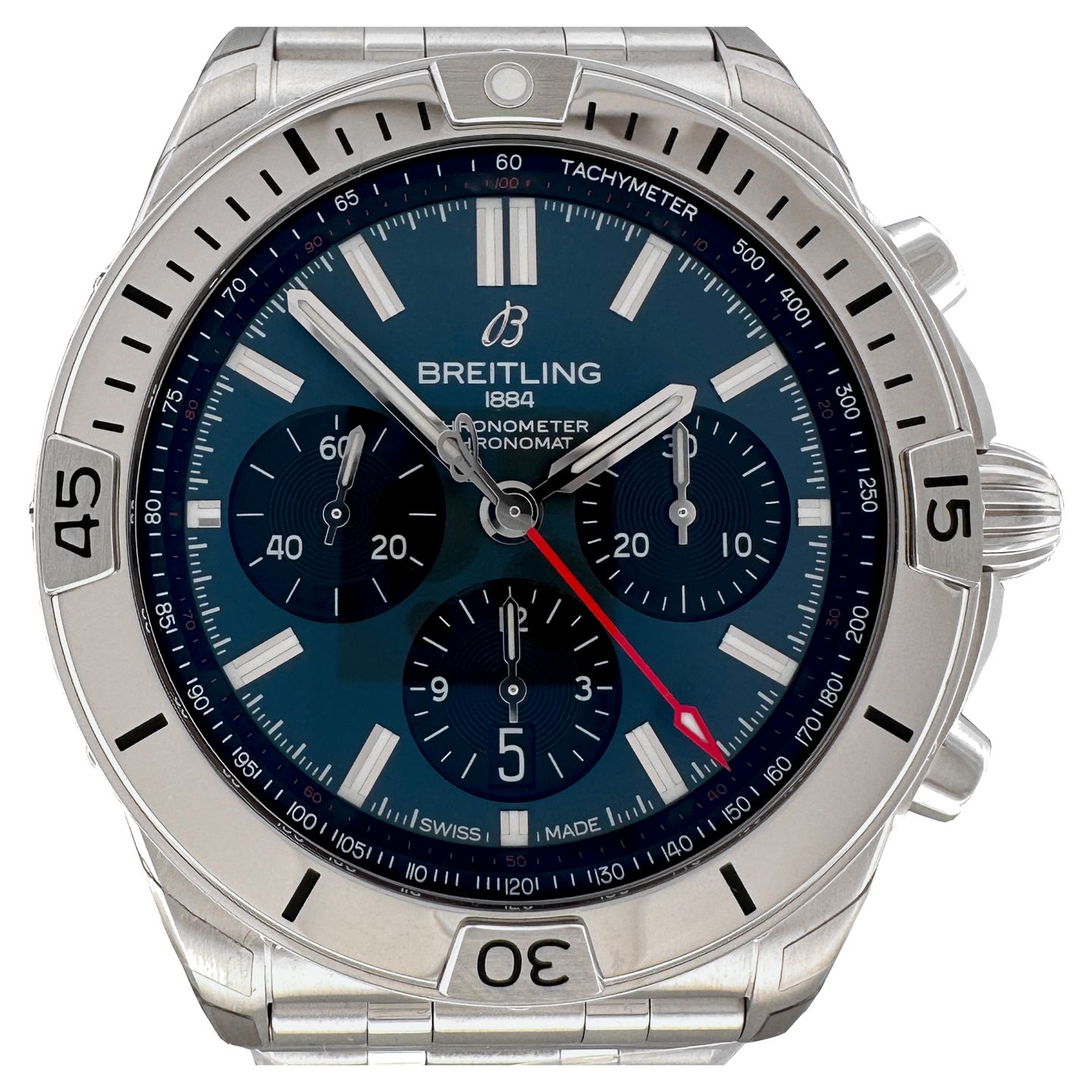 Breitling Chronomat 42 AB0134101C1A1 (2024) - Blauw wijzerplaat 42mm Staal (1/8)