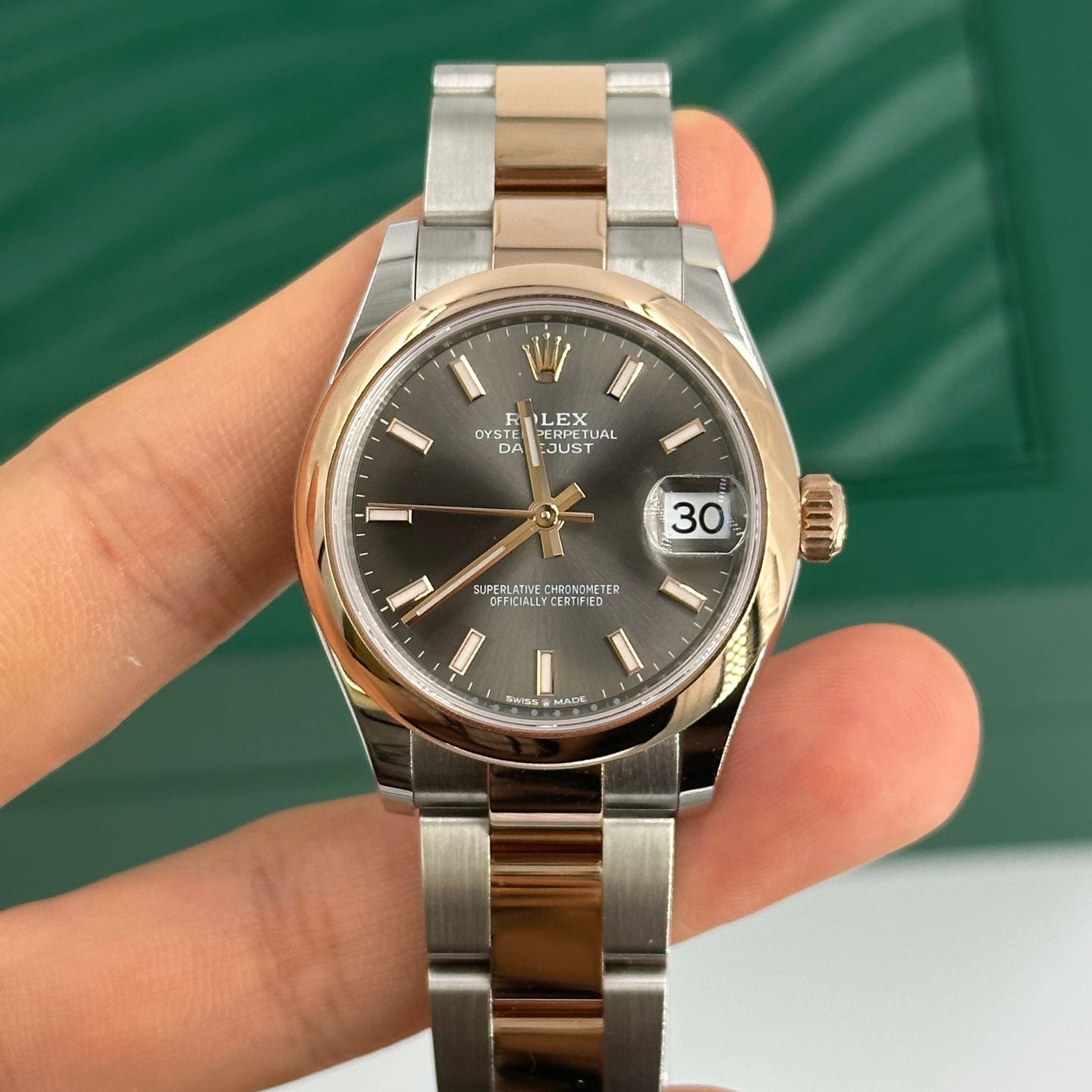 Rolex Datejust 31 278241 (2024) - Zwart wijzerplaat 31mm Staal (5/8)