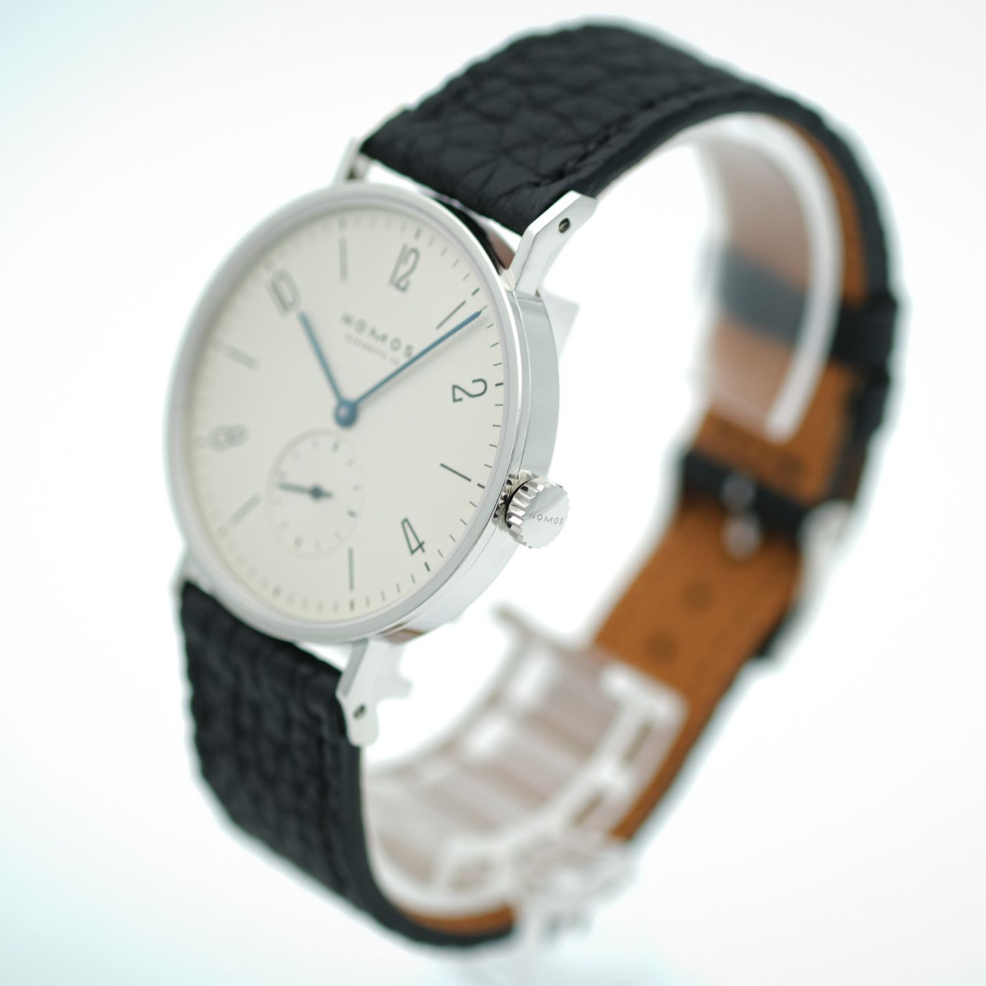 NOMOS Tangente - (1999) - Zilver wijzerplaat 35mm Staal (6/8)