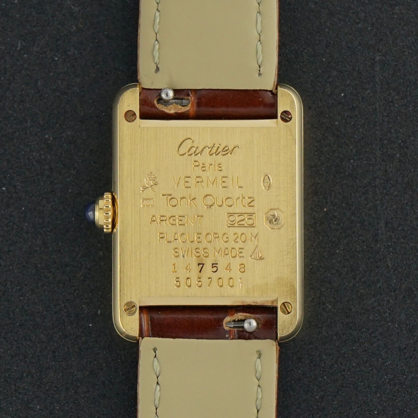 Cartier Tank Vermeil 5057001 - (4/8)