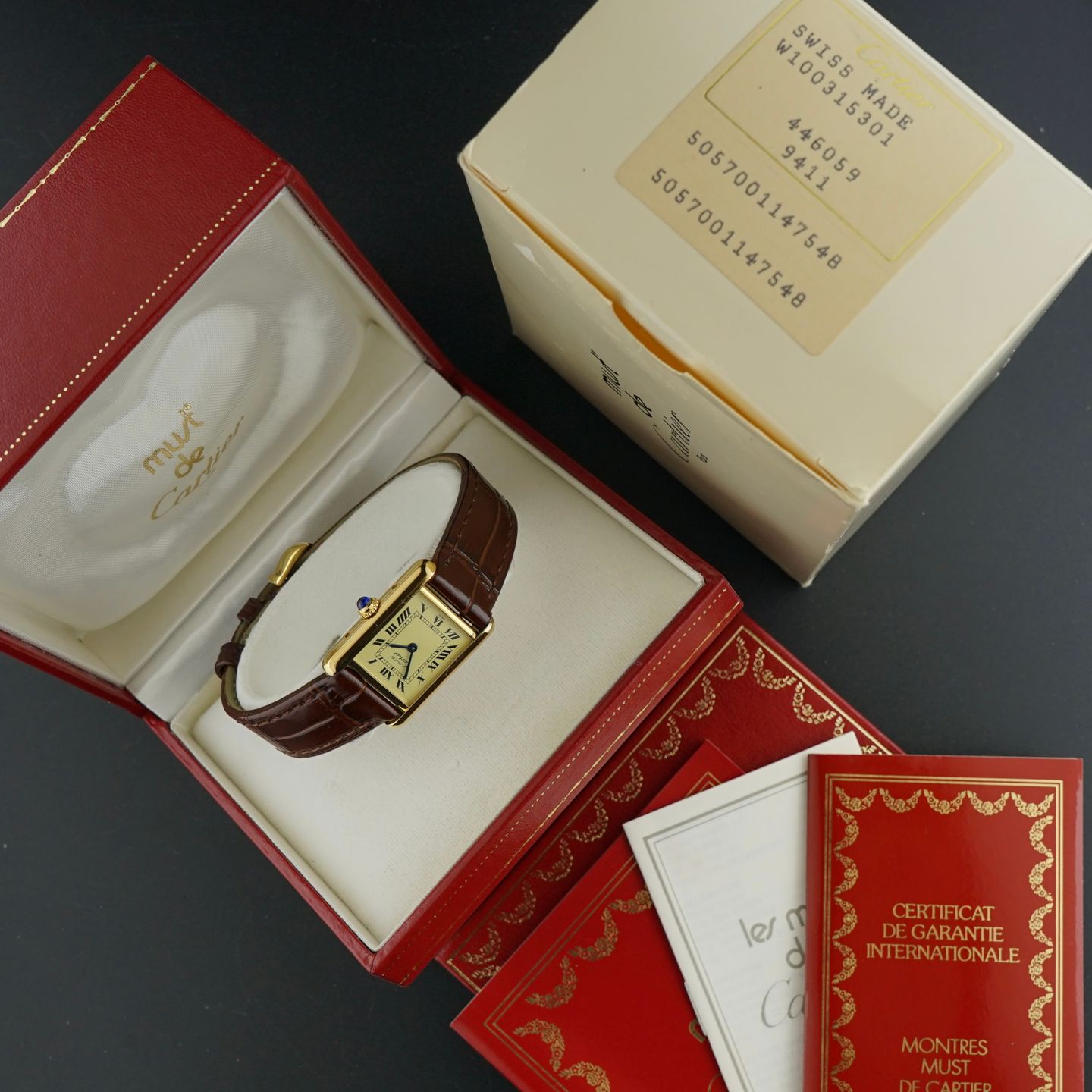 Cartier Tank Vermeil 5057001 - (3/8)