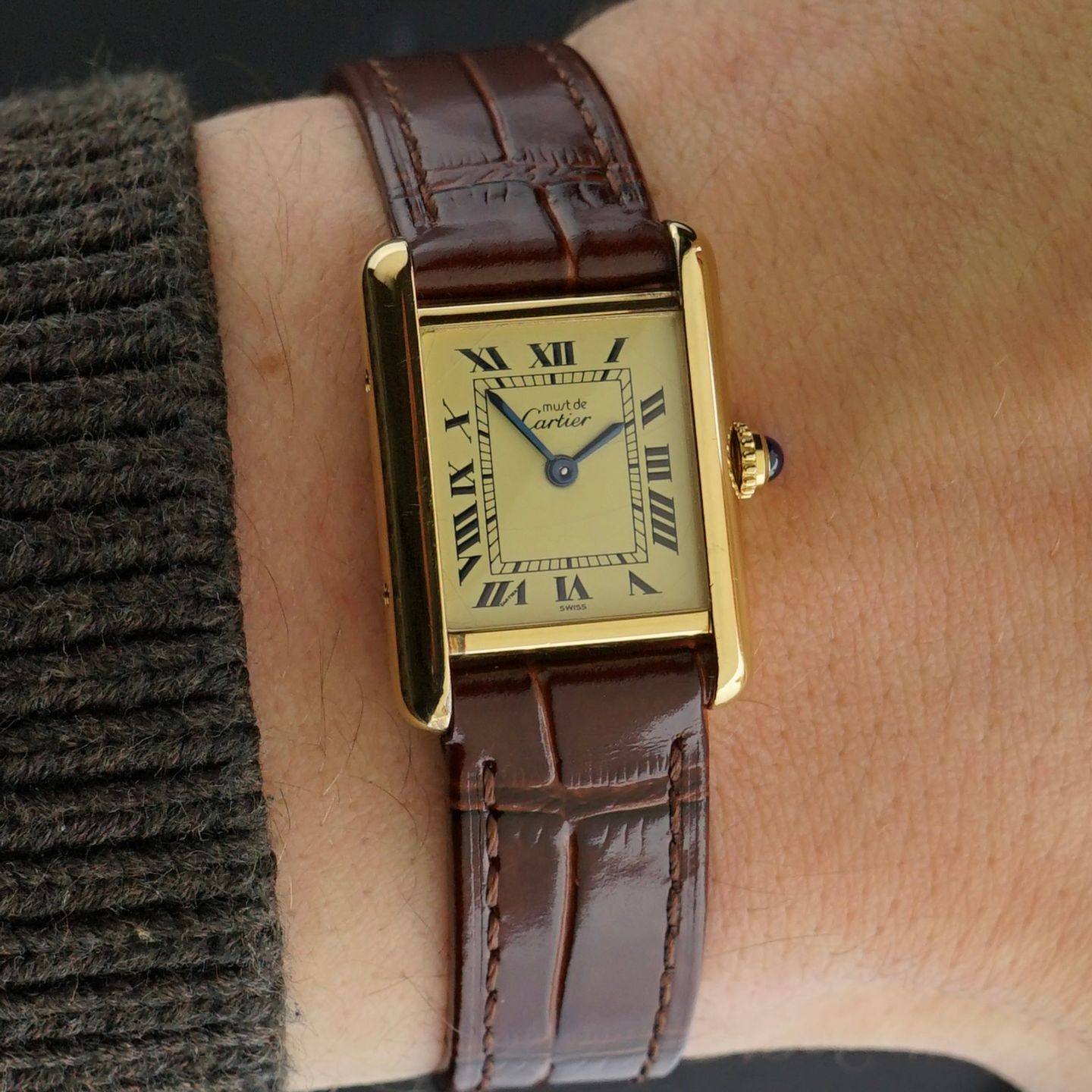 Cartier Tank Vermeil 5057001 - (2/8)