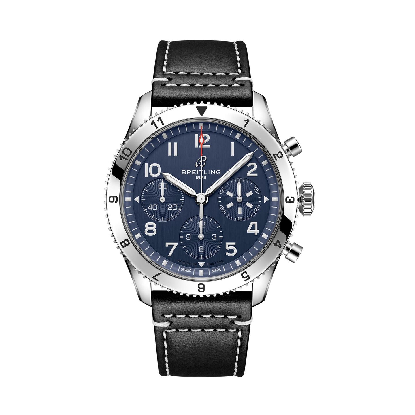 Breitling Classic AVI A233801A1C1X1 (2024) - Blauw wijzerplaat 42mm Staal (1/1)