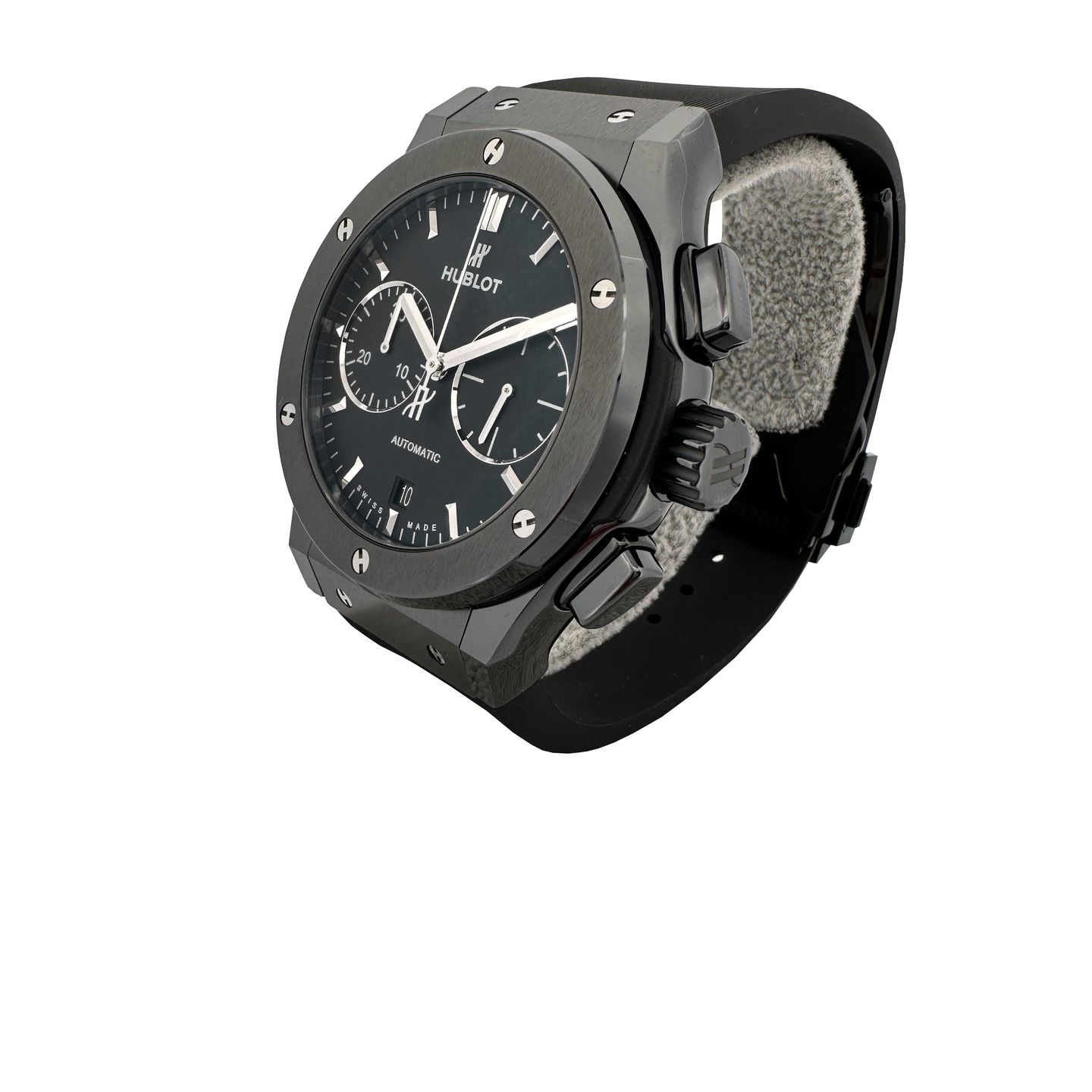 Hublot Classic Fusion Chronograph 521.CM.1171.RX (2024) - Zwart wijzerplaat 45mm Keramiek (3/7)