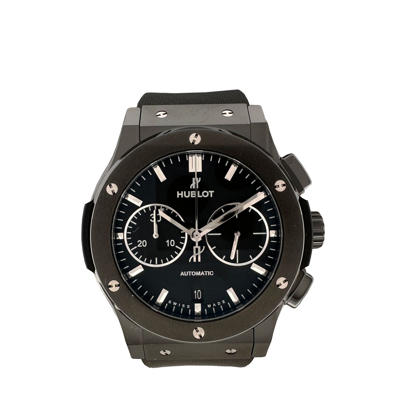 Hublot Classic Fusion Chronograph 521.CM.1171.RX (2024) - Zwart wijzerplaat 45mm Keramiek (2/7)