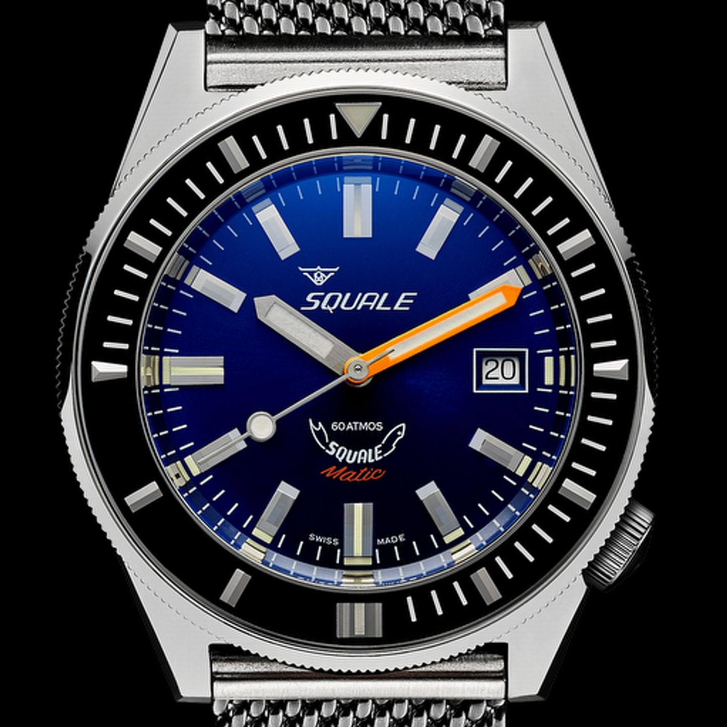 Squale Matic MATICXSB.ME22 (2023) - Blue dial 44 mm Steel case (1/1)