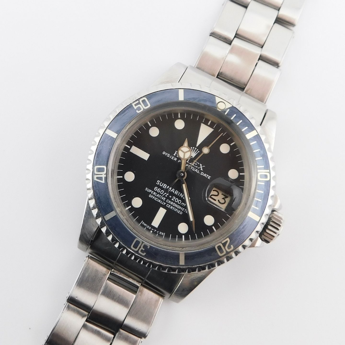 Rolex Submariner Date 1680 (1980) - Black dial 40 mm Steel case (1/4)