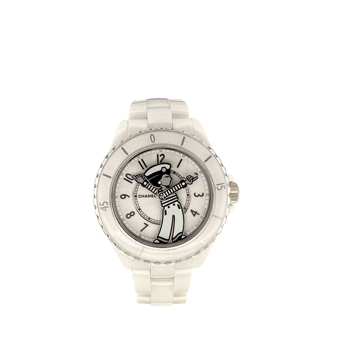 Chanel J12 H7481 (2024) - White dial 38 mm Ceramic case (2/7)