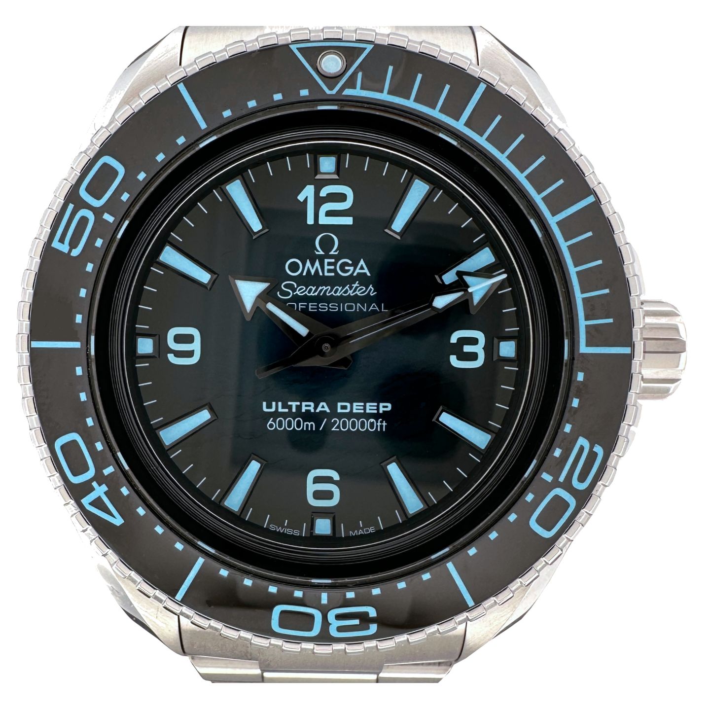 Omega Seamaster Planet Ocean 215.30.46.21.03.002 (2024) - Blue dial 46 mm Steel case (1/7)