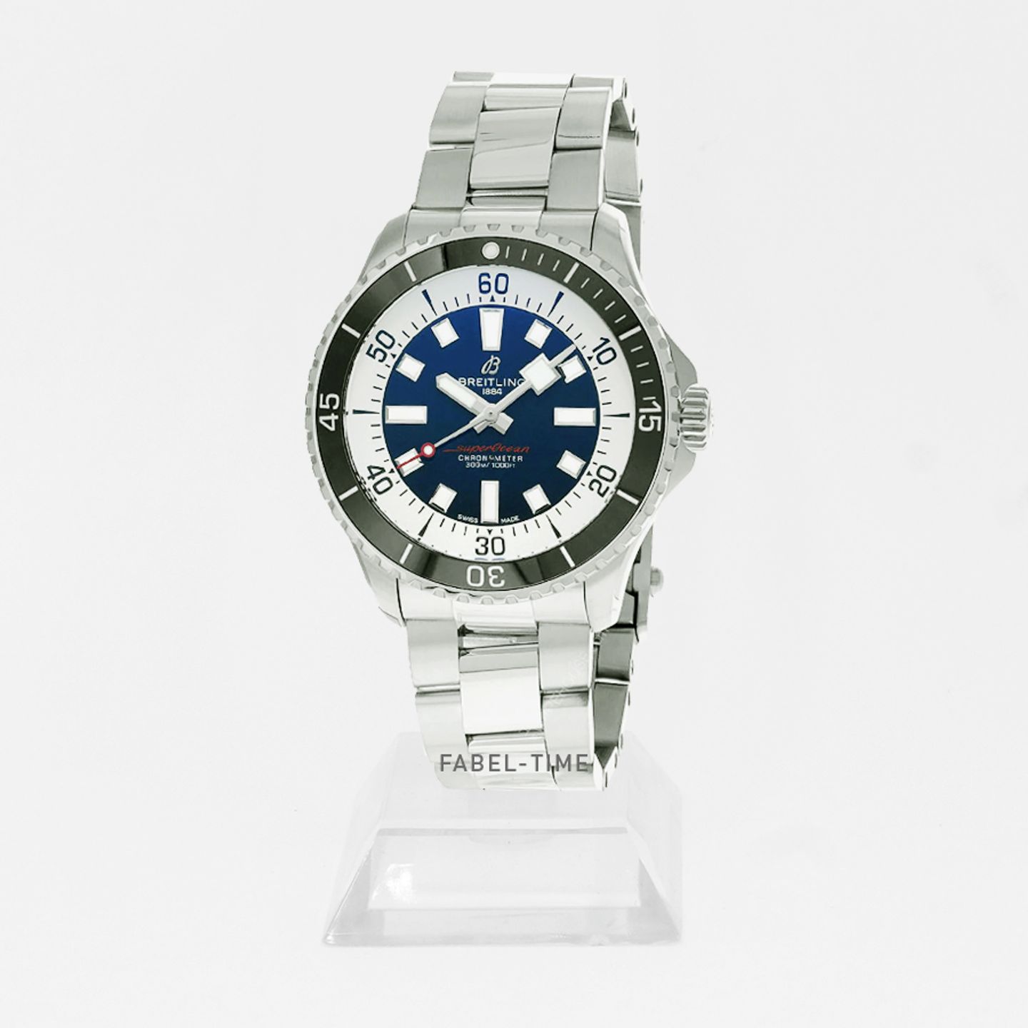 Breitling Superocean 44 A17376211C1A1 (2024) - Blauw wijzerplaat 44mm Staal (1/1)