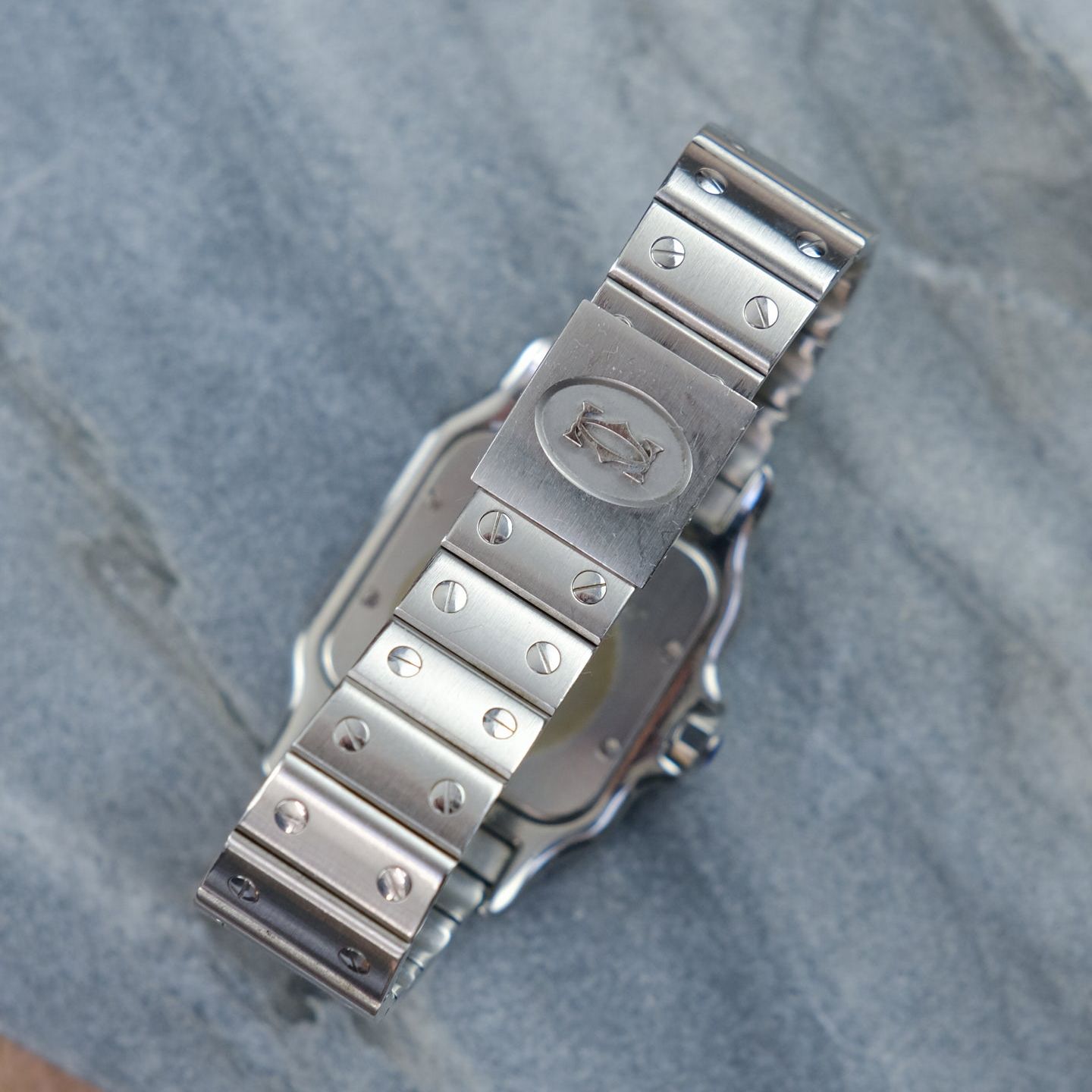 Cartier Santos Galbée W20018D6 (1998) - Silver dial 29 mm Steel case (4/8)