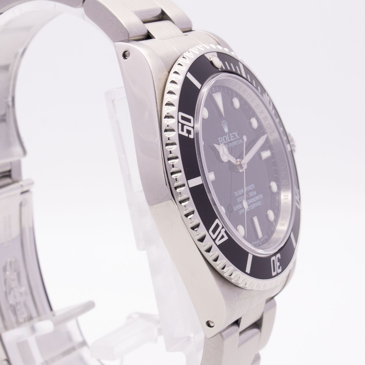 Rolex Submariner No Date 14060M (2009) - Black dial 40 mm Steel case (2/8)