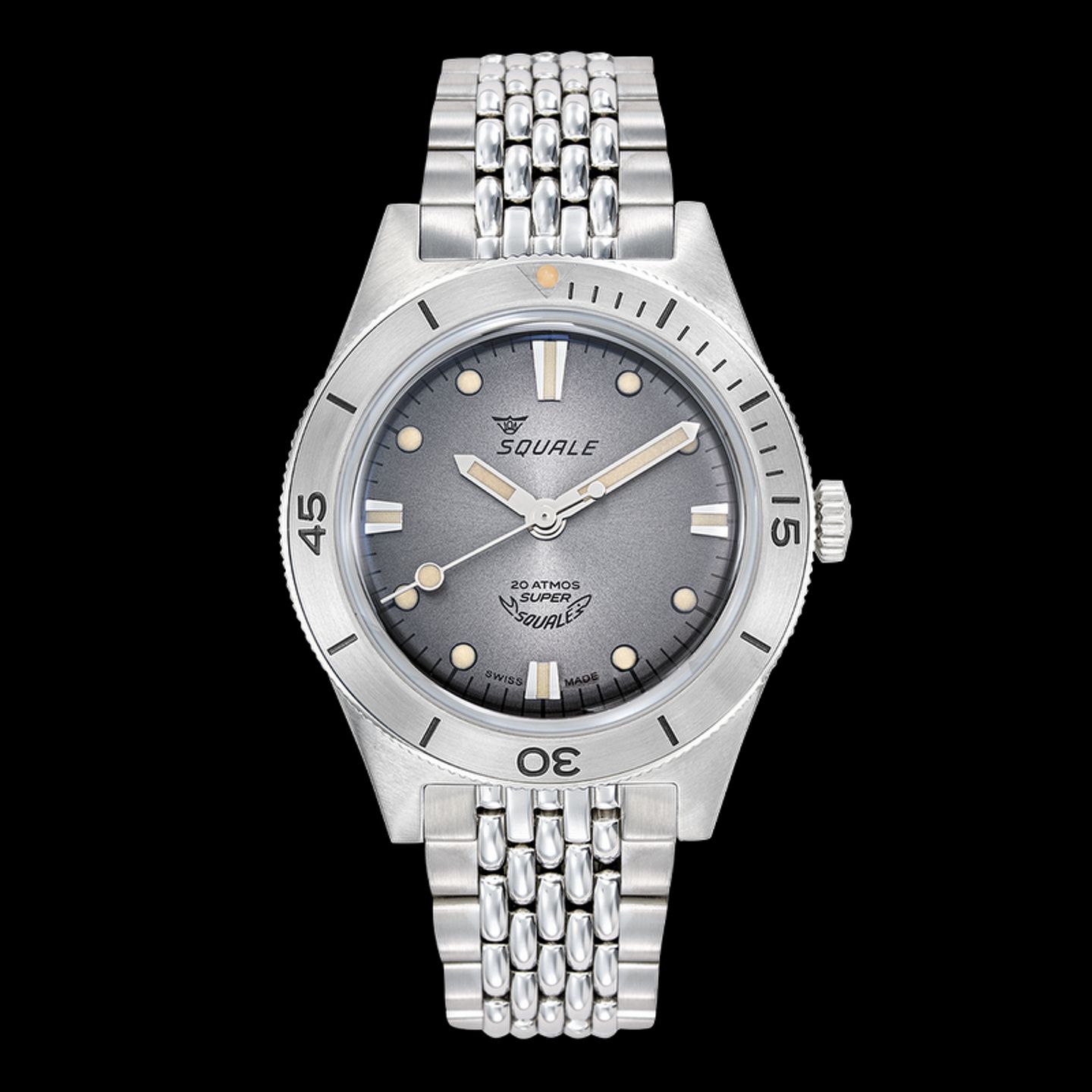 Squale Super Squale SUPERSSG.AC (2023) - Grey dial 38 mm Steel case (1/5)