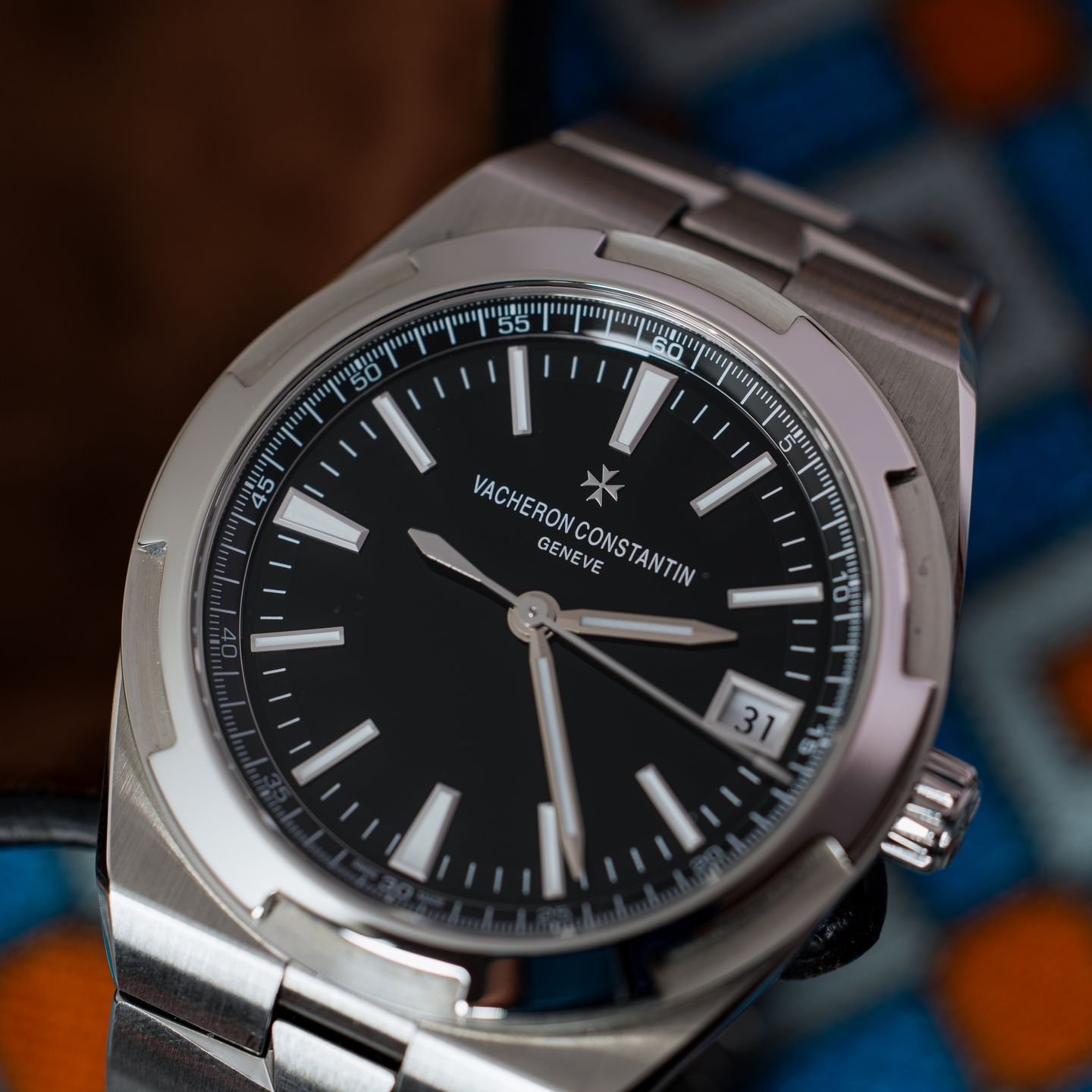 Vacheron Constantin Overseas 4500V/110A-B483 (2021) - Black dial 42 mm Steel case (4/8)