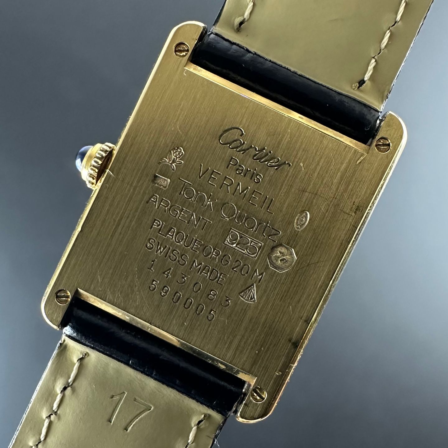 Cartier Tank Vermeil 590005 - (4/8)