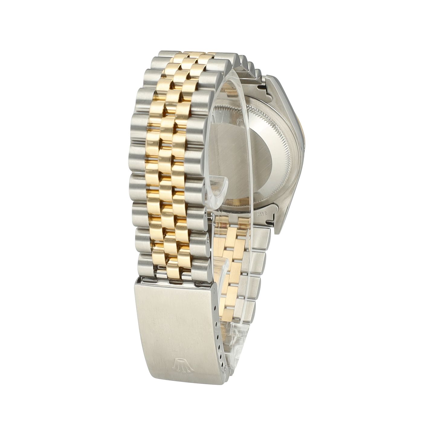 Rolex Datejust 36 16233 (1996) - Grey dial 36 mm Gold/Steel case (6/8)