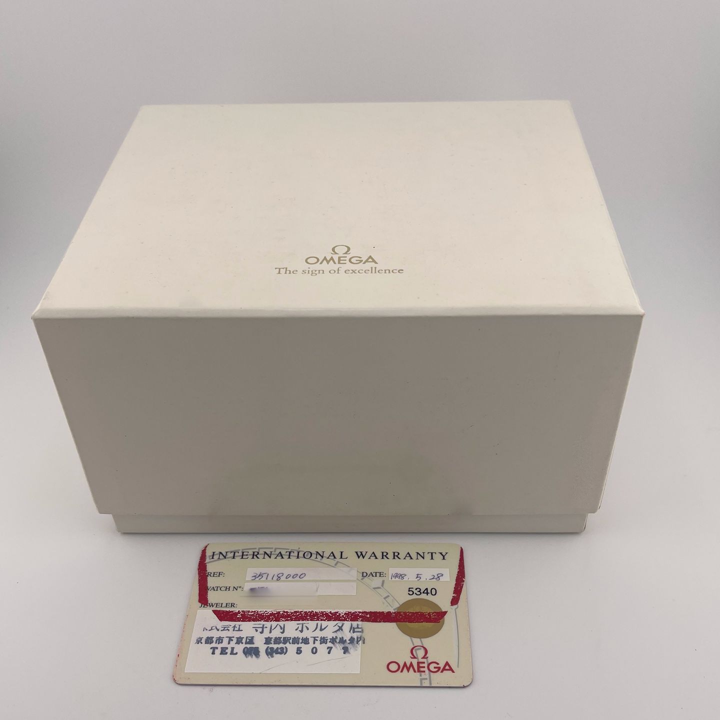 Omega Speedmaster Day Date 3511.80.00 (1998) - Blauw wijzerplaat 39mm Staal (5/5)