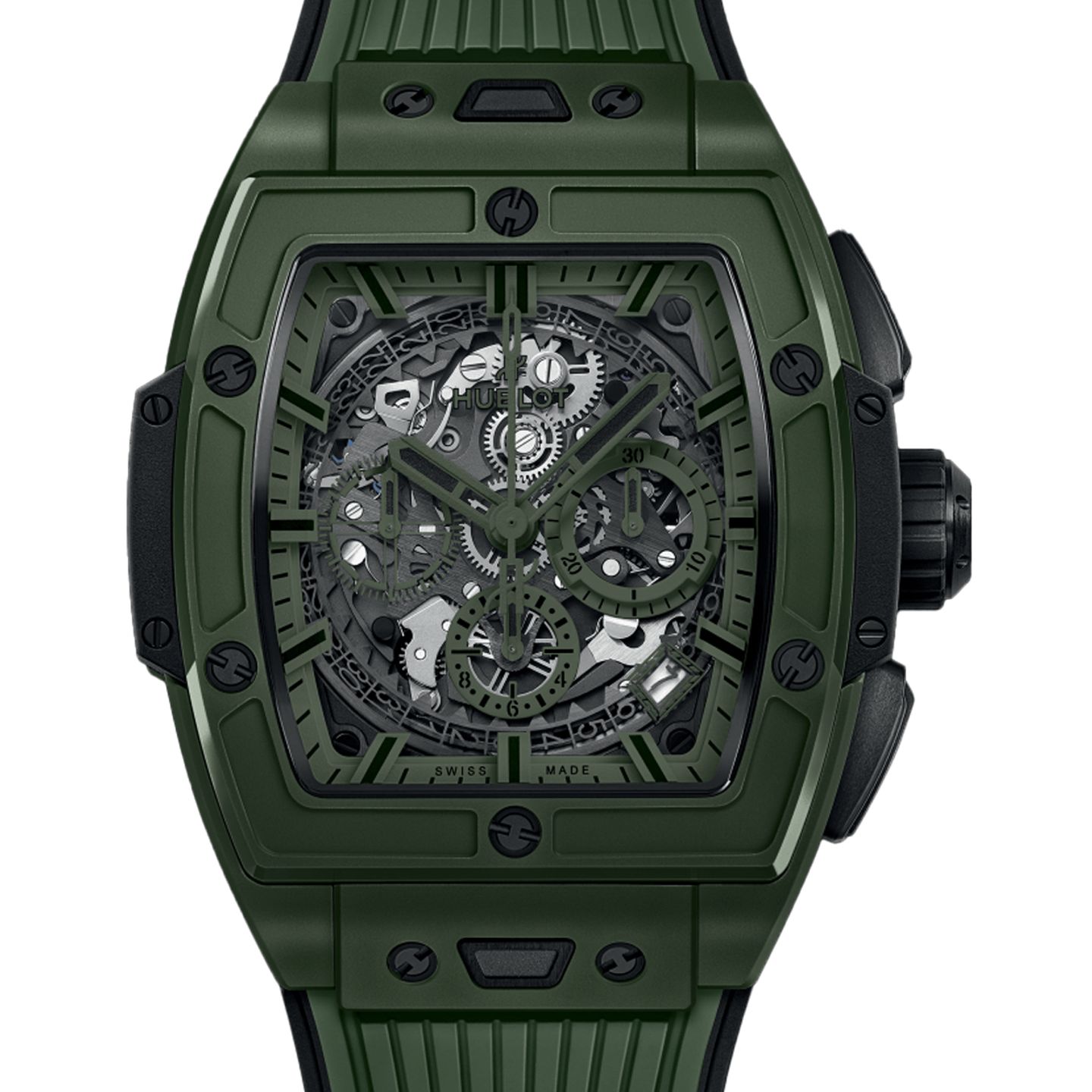 Hublot Spirit of Big Bang 642.GX.5210.RX (2025) - Zwart wijzerplaat 42mm Keramiek (1/1)