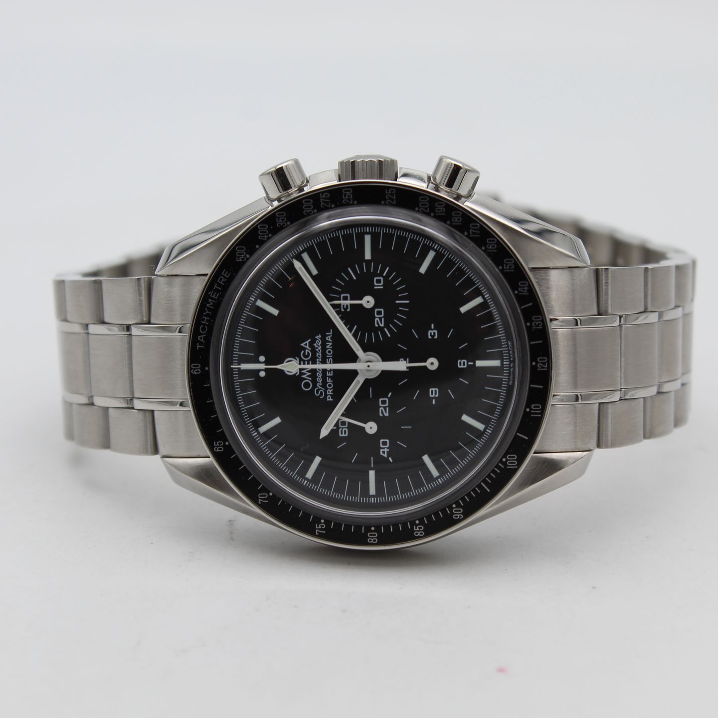 Omega Speedmaster Professional Moonwatch 3570.50.00 (2003) - Zwart wijzerplaat 42mm Staal (5/8)