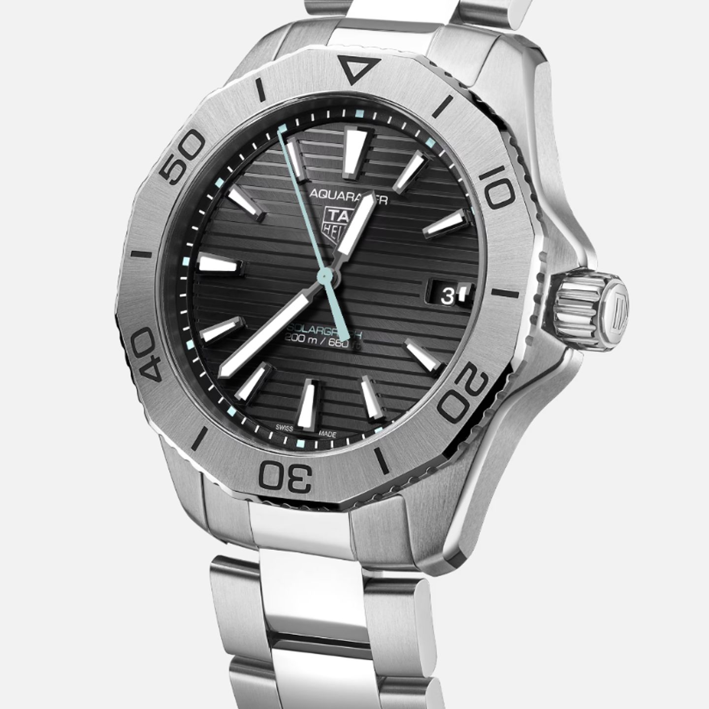 TAG Heuer Aquaracer WBP1114.BA0000 (2024) - Zwart wijzerplaat 40mm Staal (1/1)