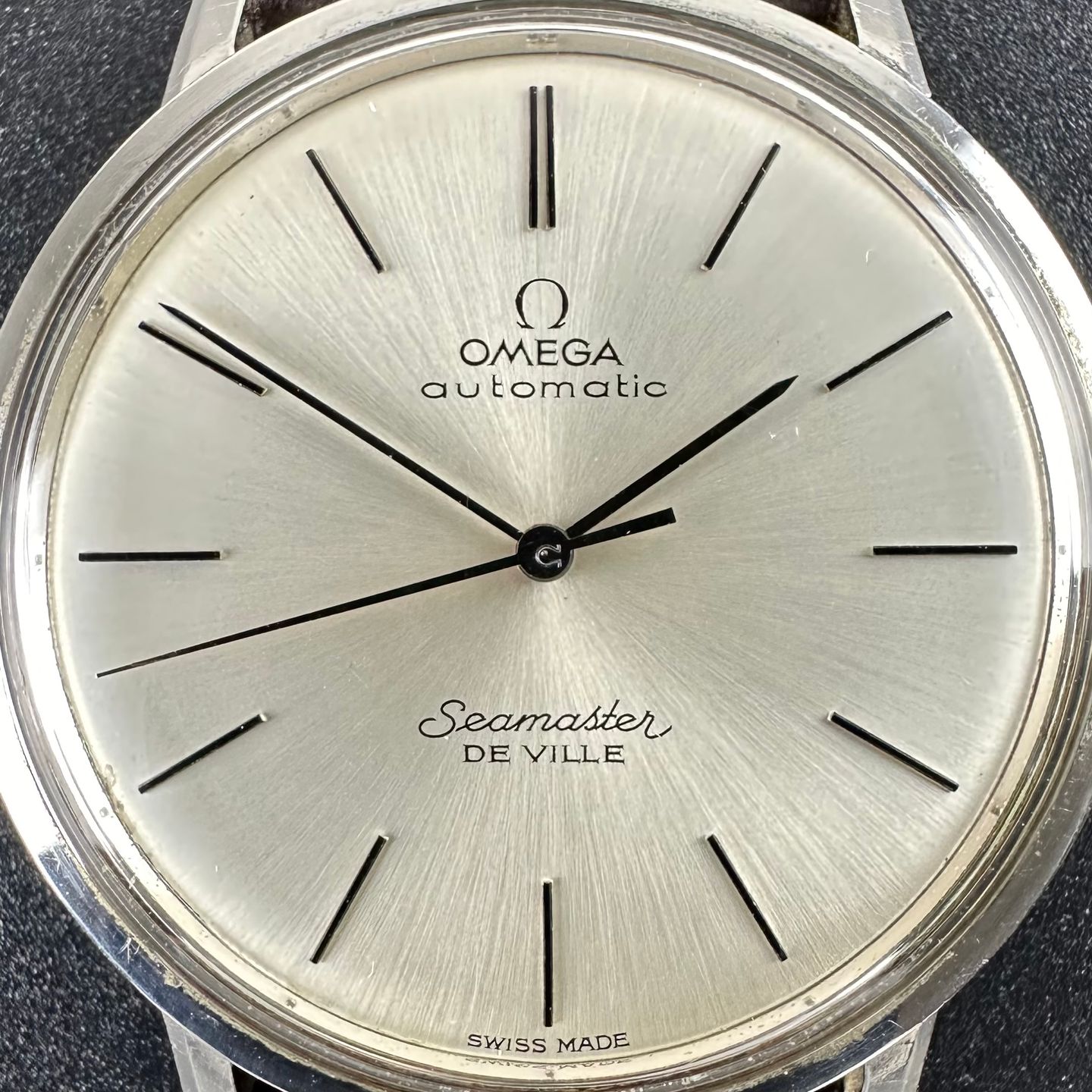 Omega Seamaster DeVille 165.008 (1966) - Wit wijzerplaat 34mm Staal (8/8)
