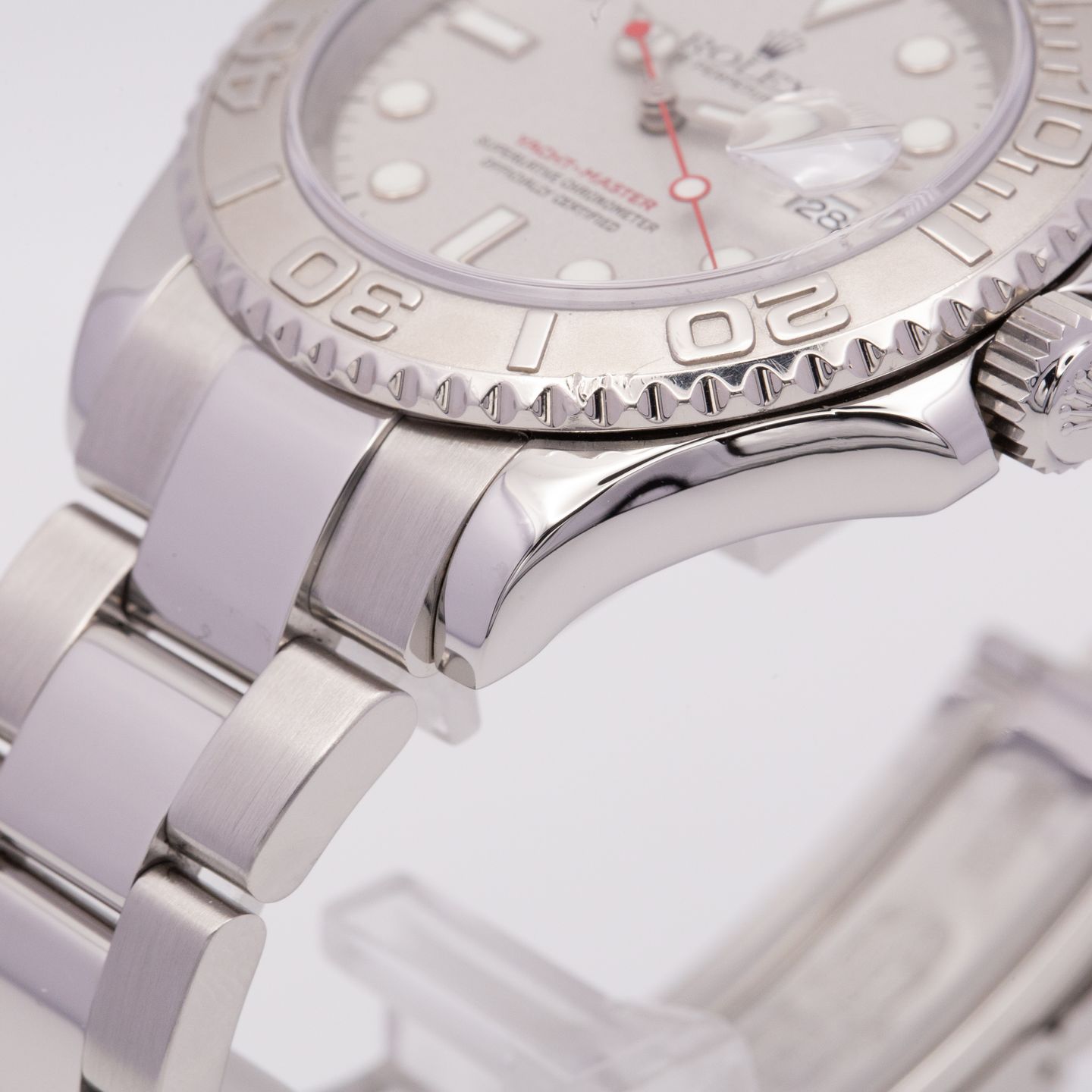 Rolex Yacht-Master 40 16622 (2004) - Zilver wijzerplaat 40mm Staal (6/8)