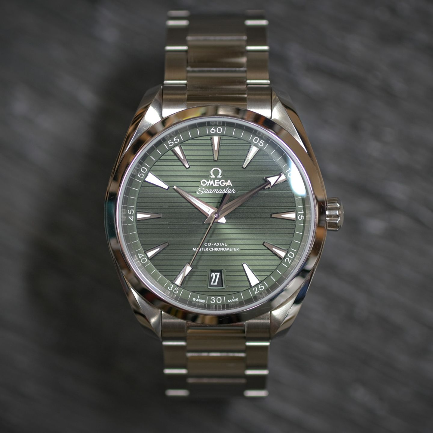 Omega Seamaster Aqua Terra 220.10.41.21.10.001 (2021) - Groen wijzerplaat 41mm Staal (2/8)