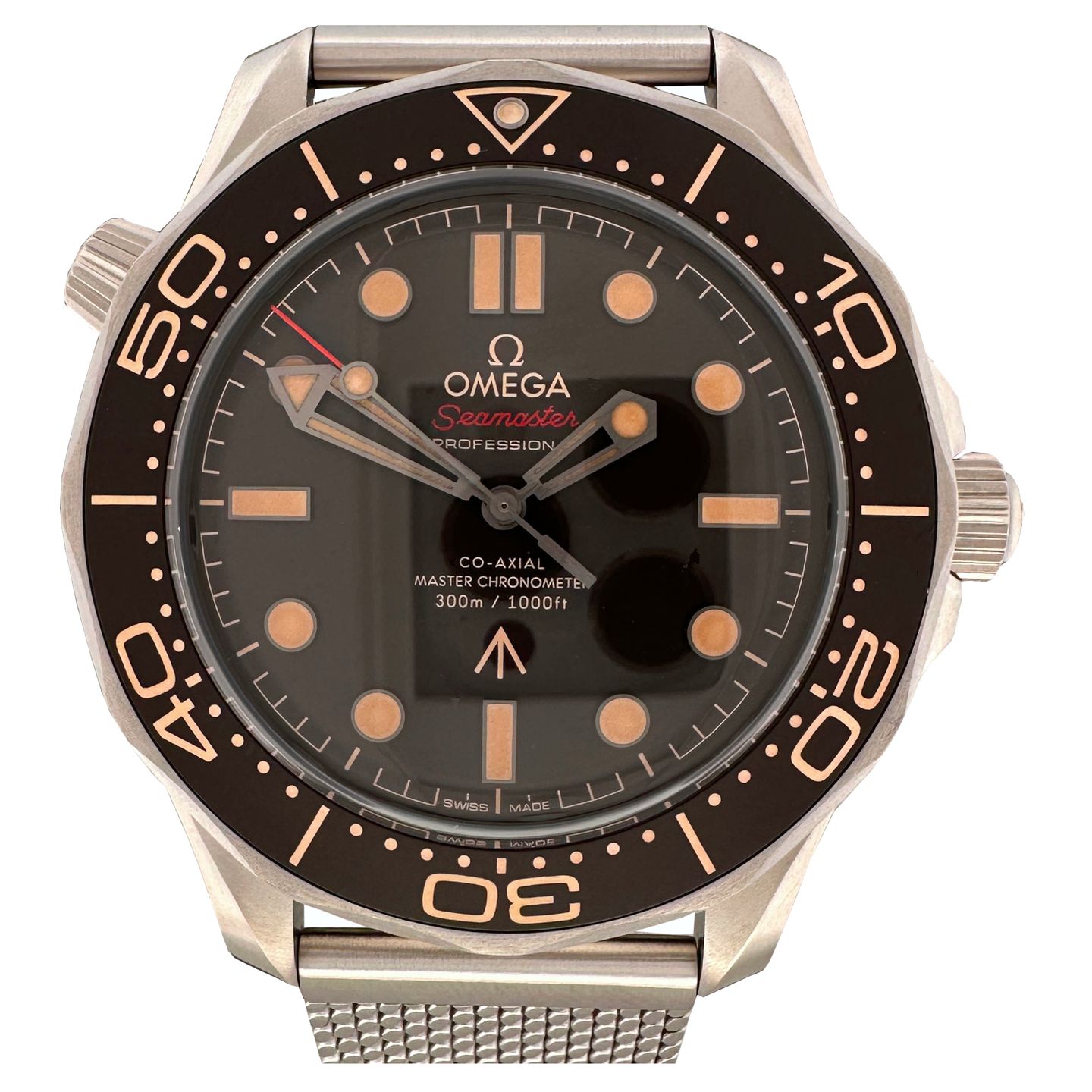 Omega Seamaster Diver 300 M 210.90.42.20.01.001 (2024) - Zwart wijzerplaat 42mm Titanium (1/8)