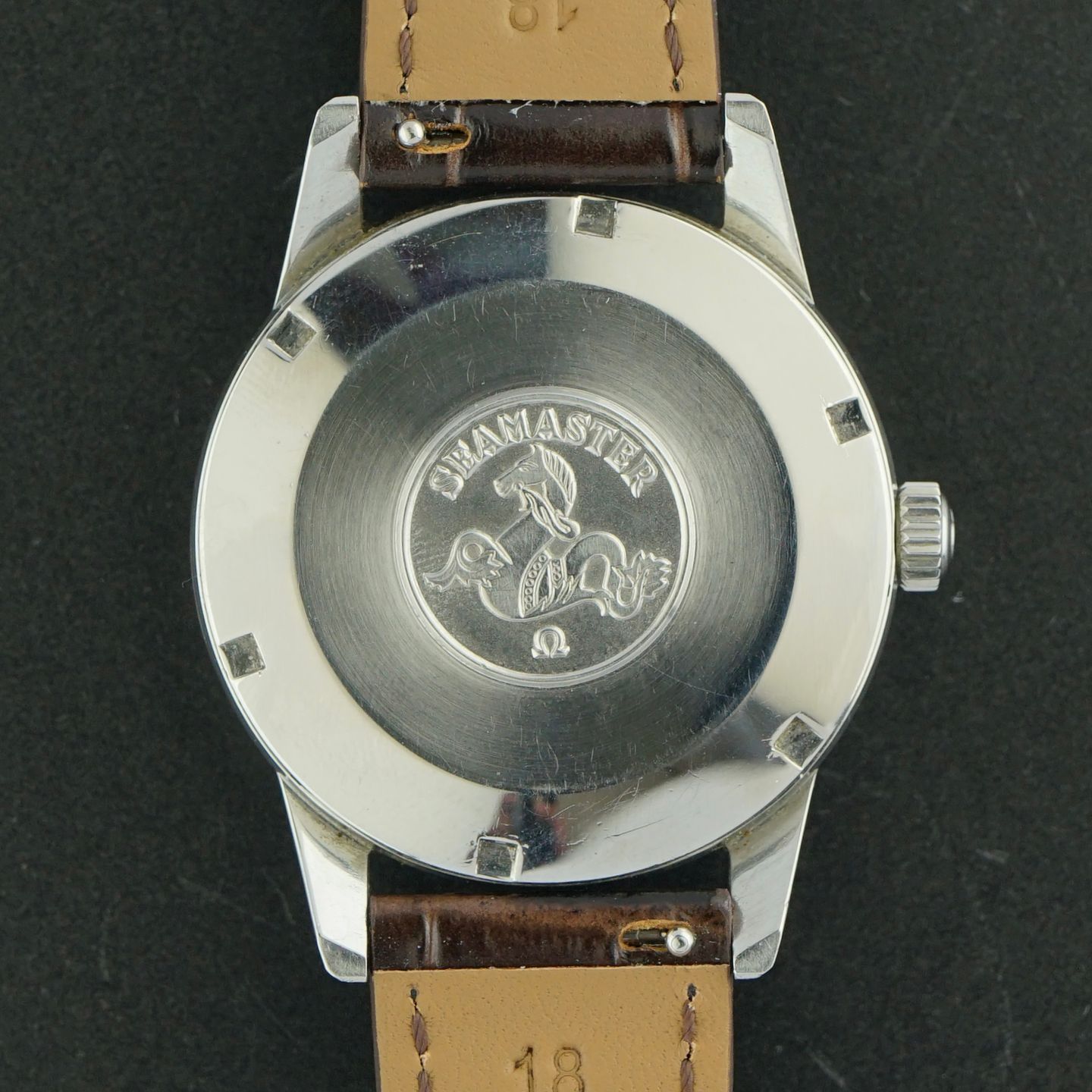 Omega Seamaster 135.006 (1963) - Wit wijzerplaat 35mm Staal (3/8)