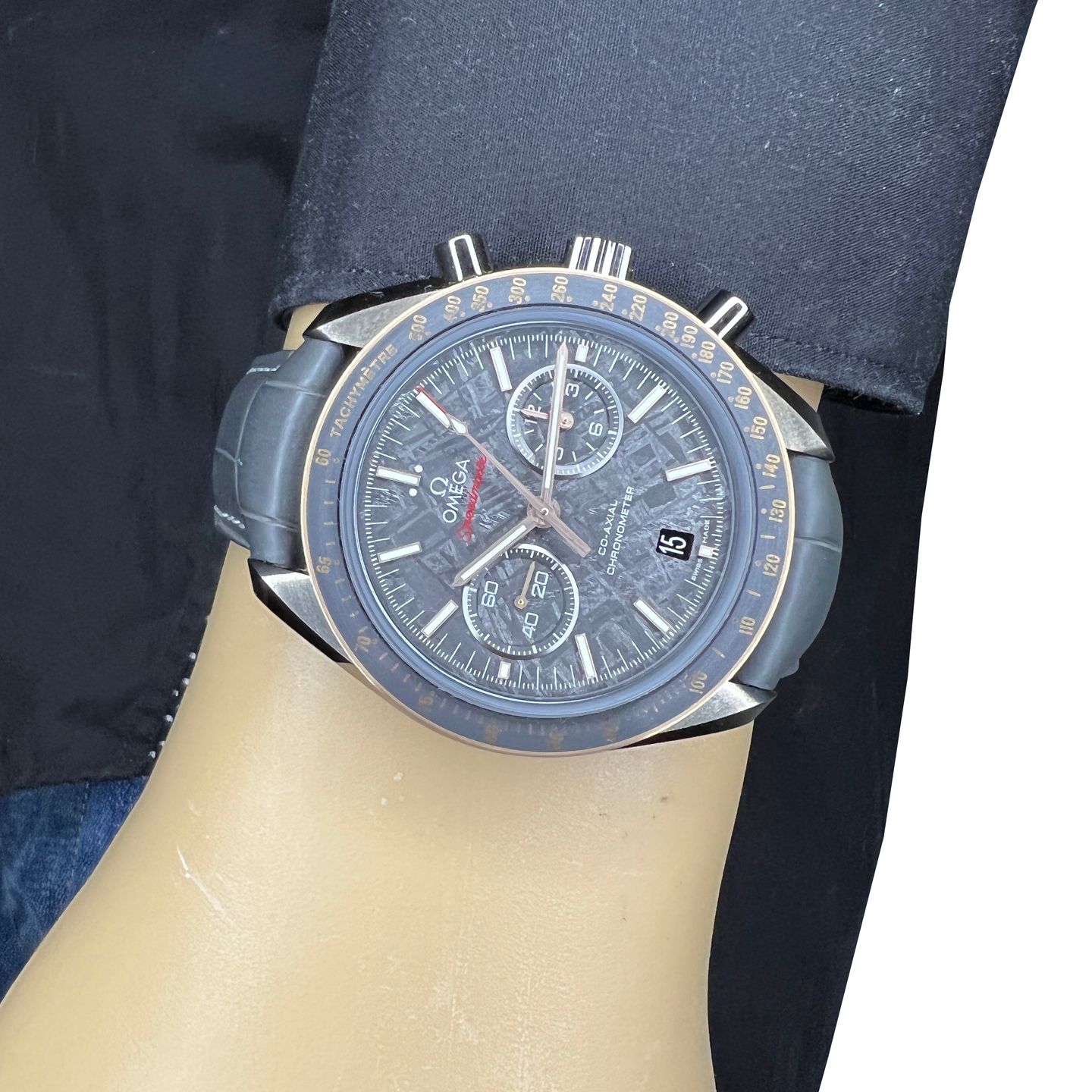 Omega Speedmaster 311.63.44.51.99.001 (2024) - Grey dial 44 mm Ceramic case (3/8)