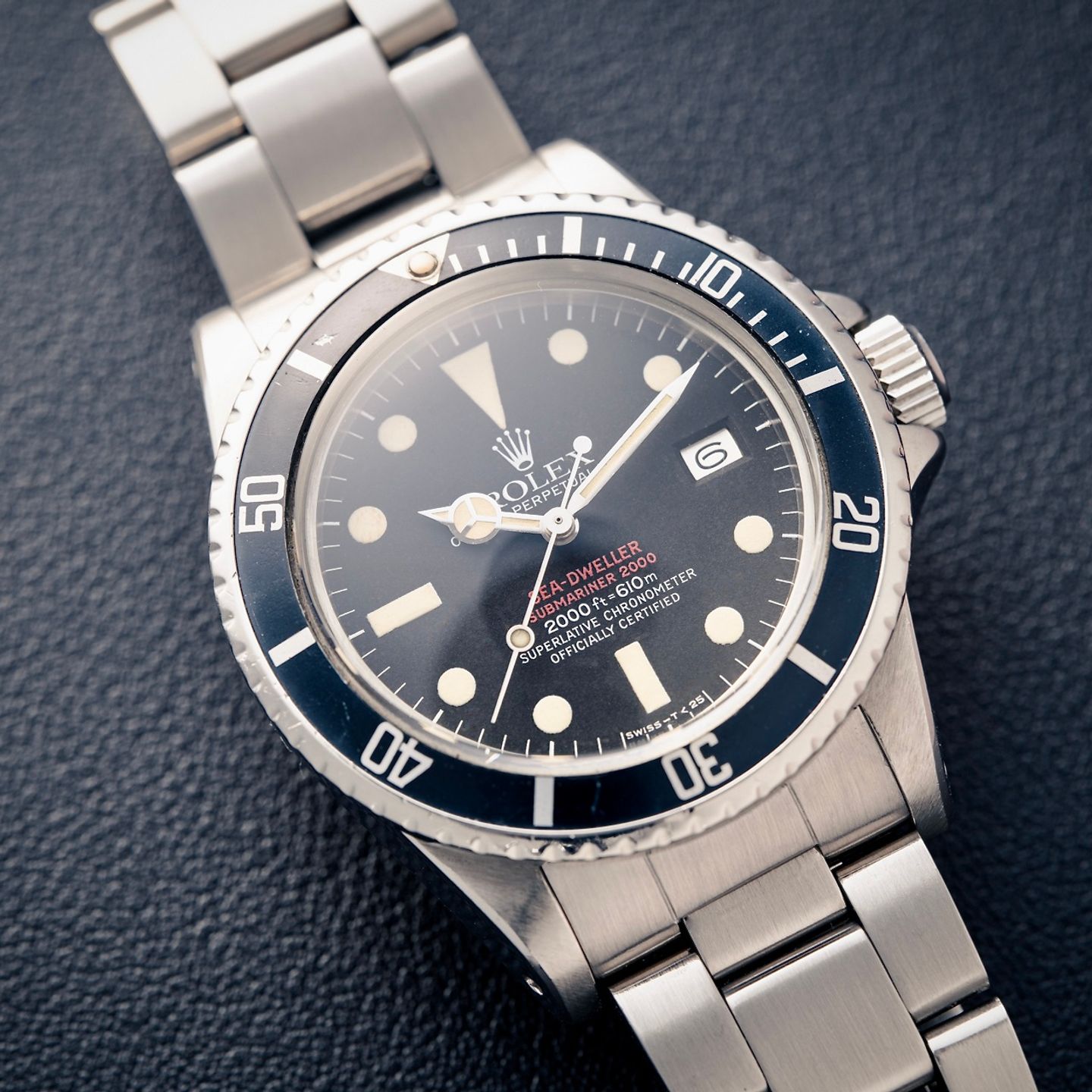 Rolex Sea-Dweller 1665 (1978) - Zwart wijzerplaat 40mm Staal (8/8)