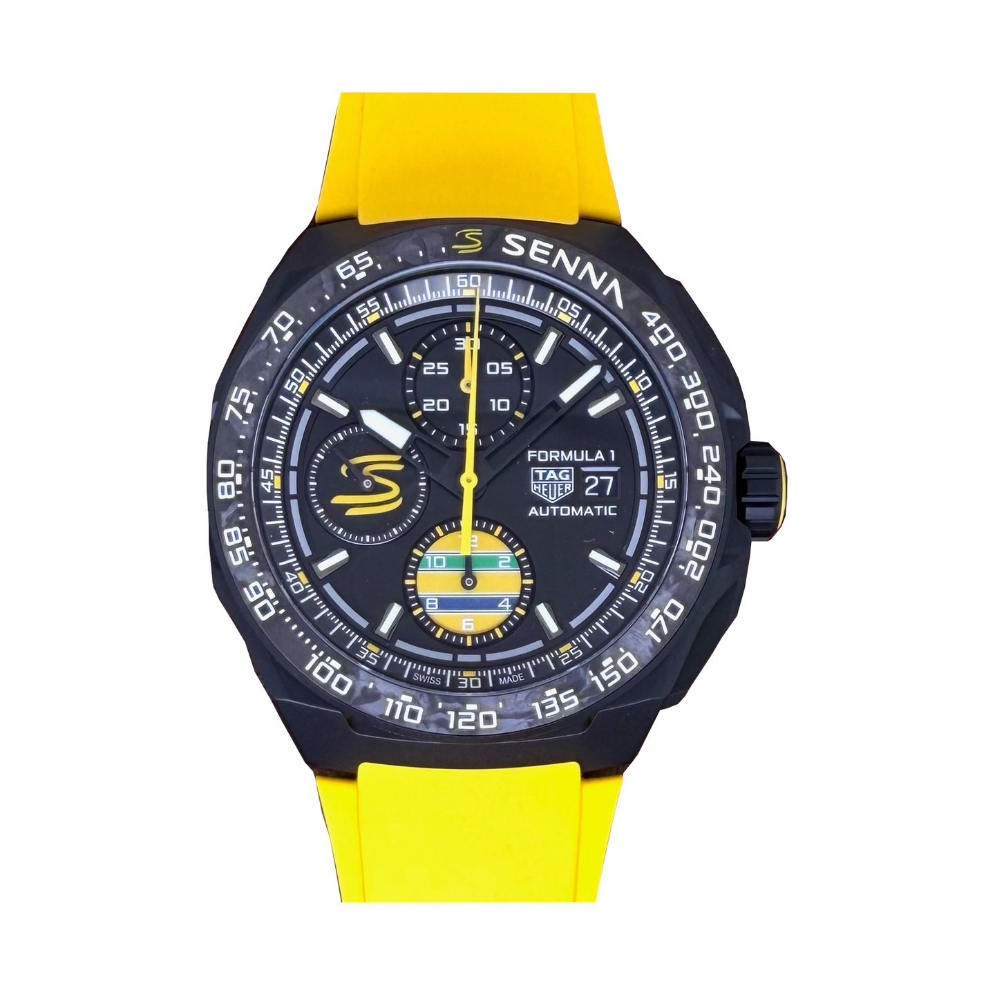 TAG Heuer Formula 1 CBZ2081.FT8092 (2025) - Zwart wijzerplaat 44mm Titanium (1/1)