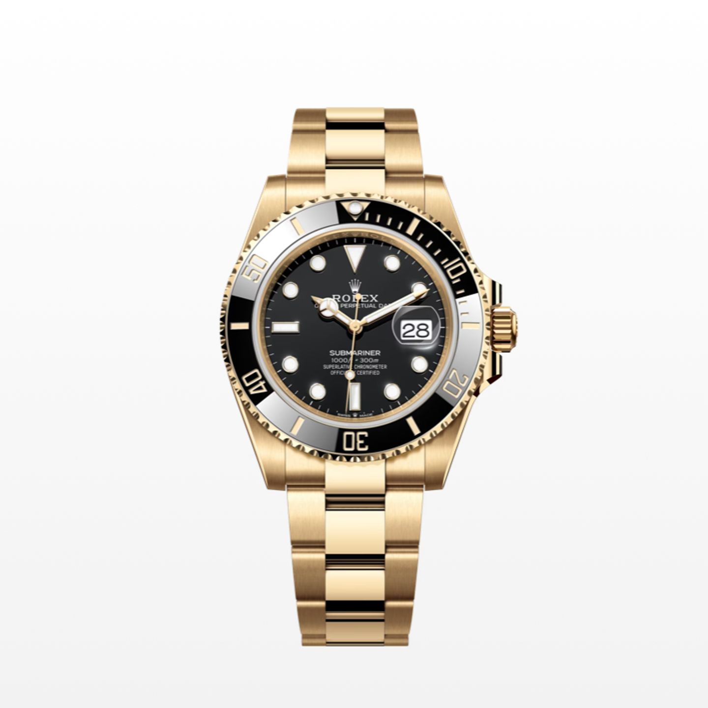 Rolex Submariner Date 126618LN (2023) - Black dial 41 mm Yellow Gold case (1/2)