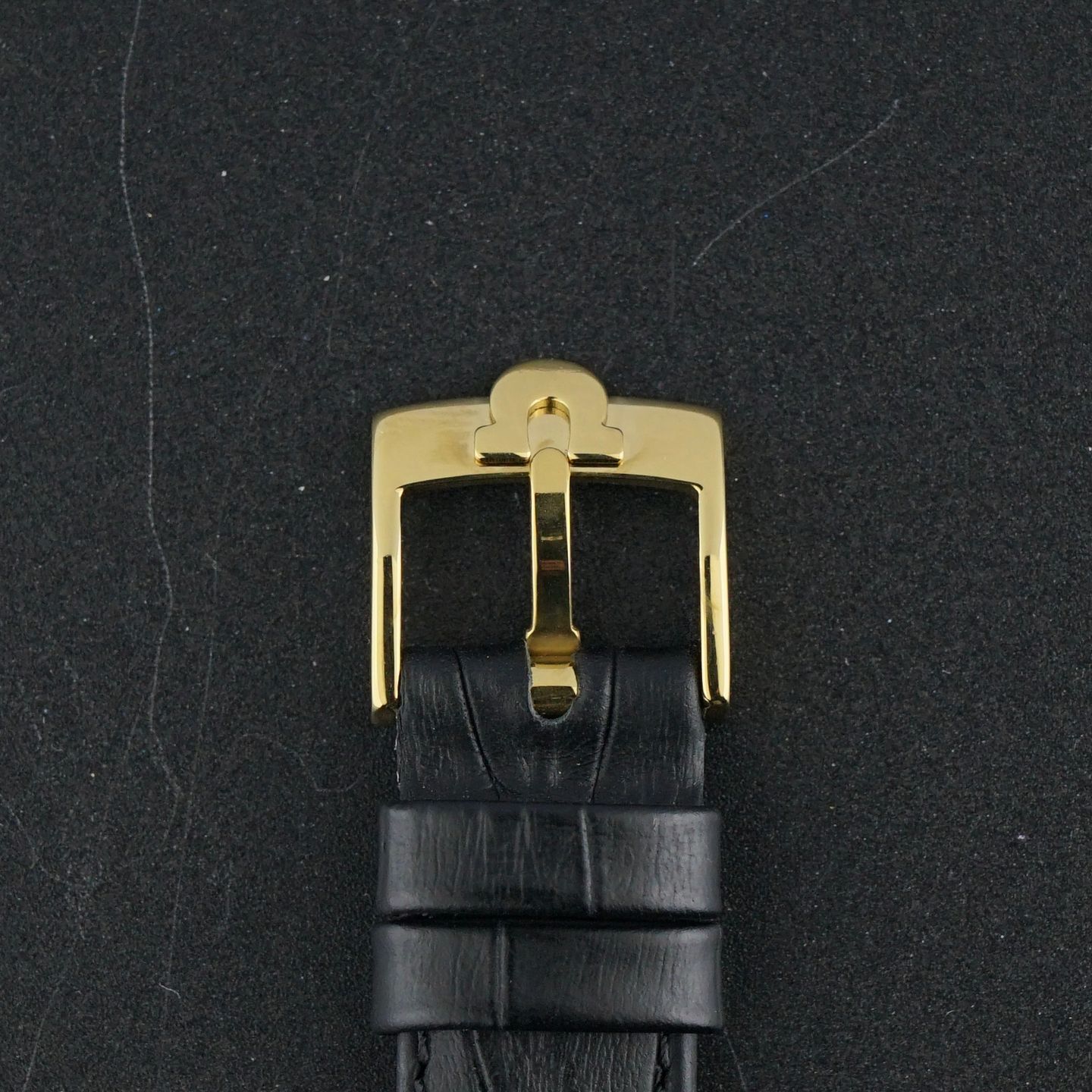 Omega Vintage 14357 (1956) - White dial 32 mm Yellow Gold case (8/8)