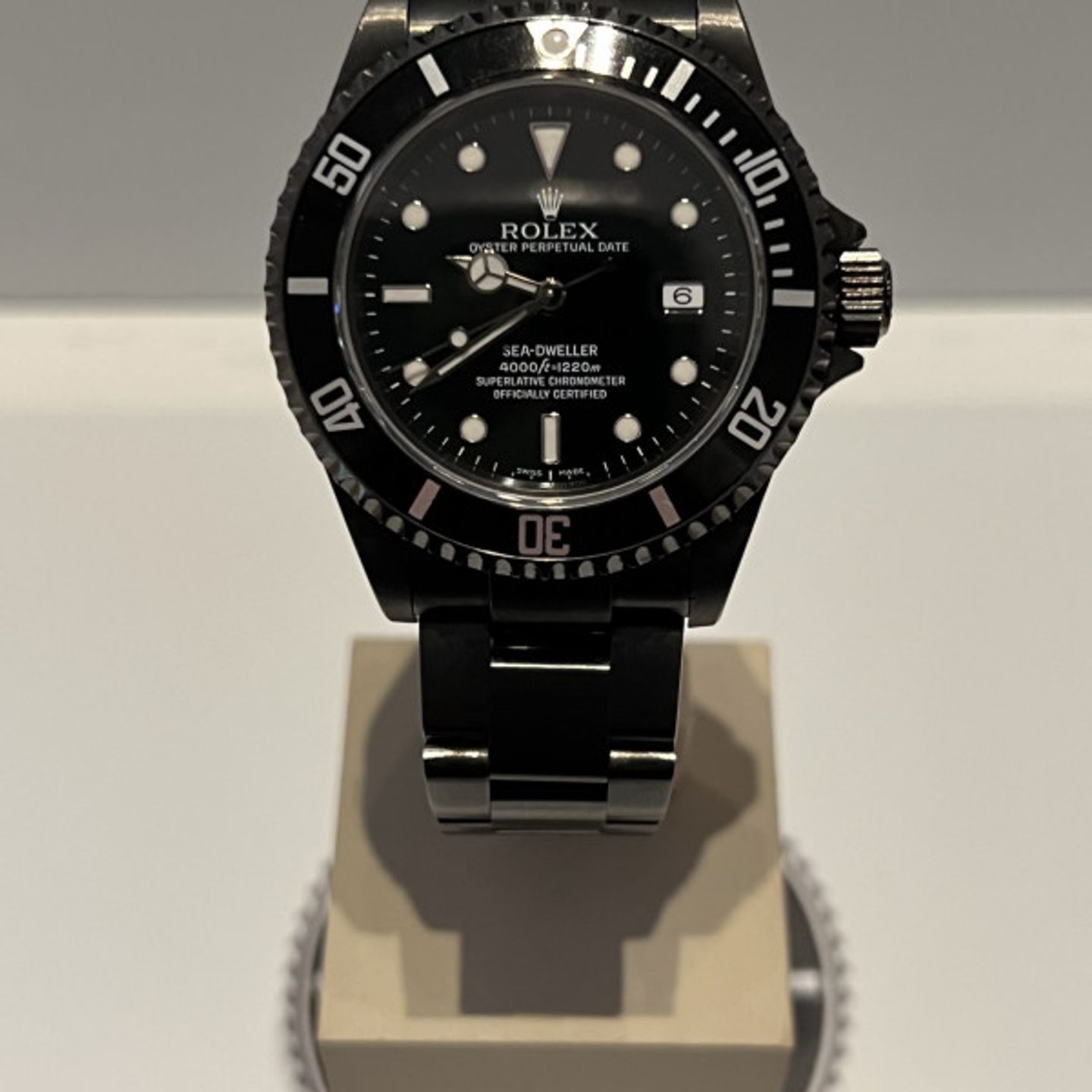 Rolex Sea-Dweller Deepsea 126334 (2008) - Zwart wijzerplaat 41mm Staal (1/4)