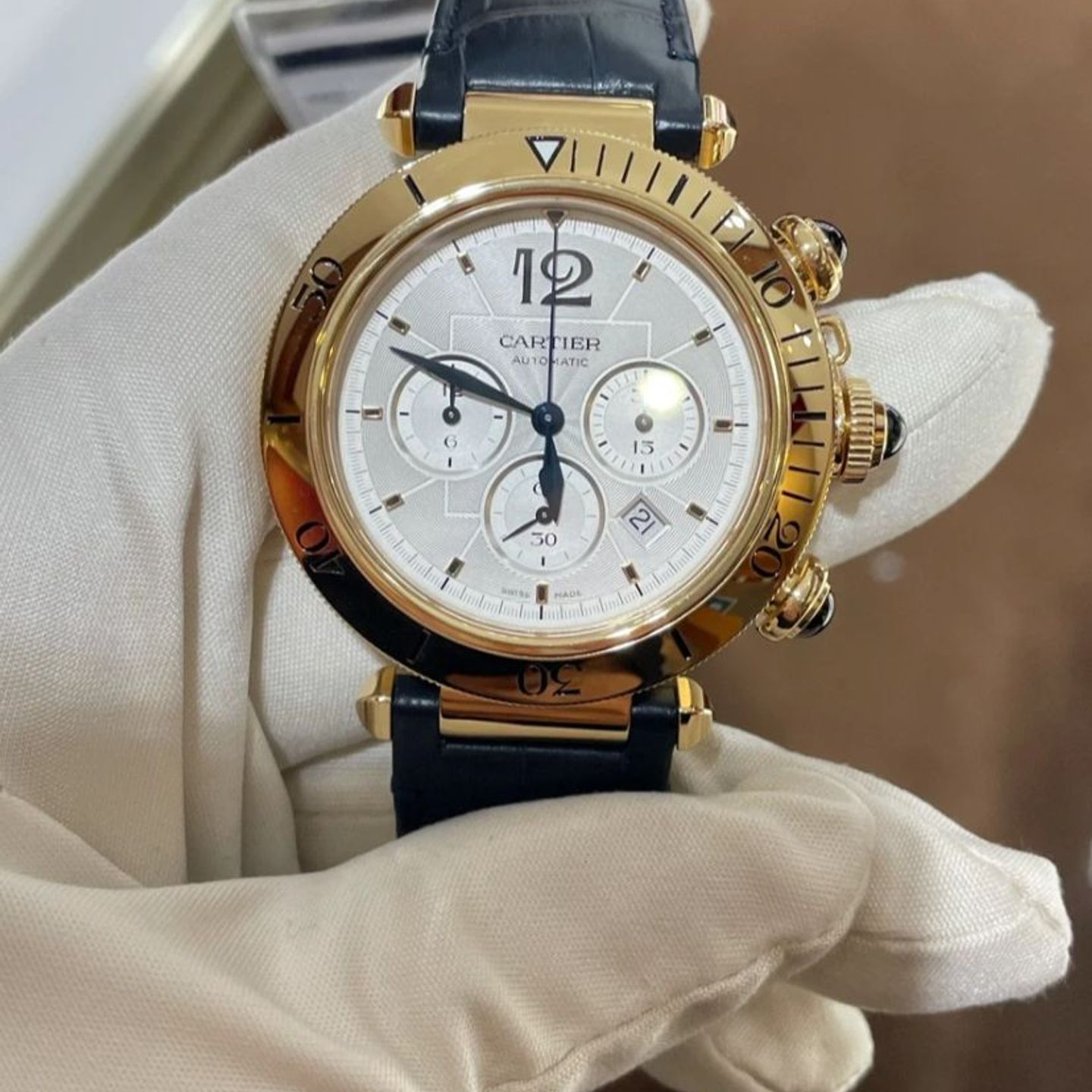 Cartier Pasha WGPA0017 - (3/4)