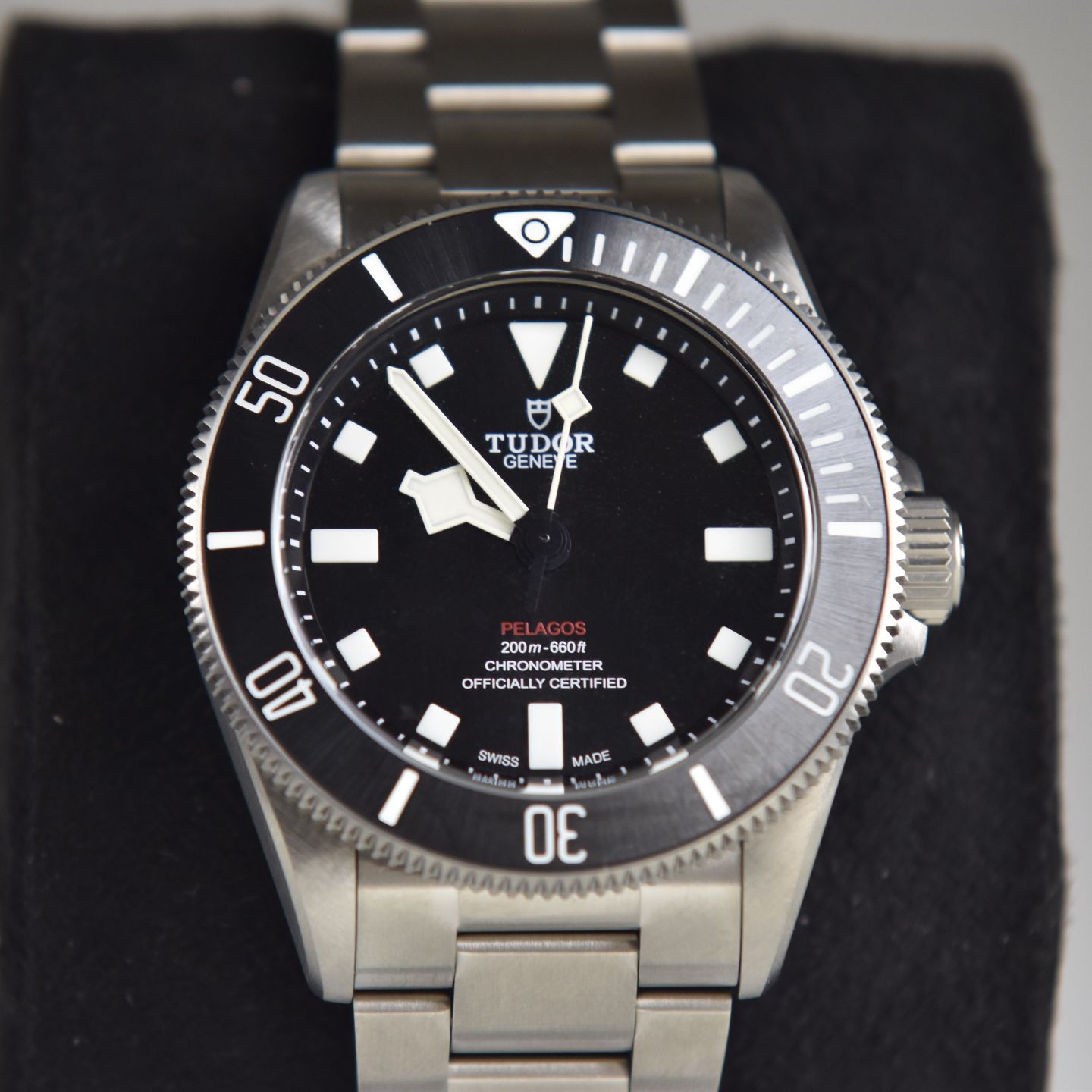 Tudor Pelagos 25407N (2025) - Zwart wijzerplaat 39mm Titanium (1/6)