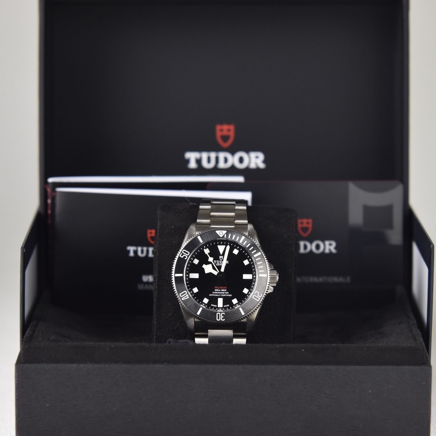 Tudor Pelagos 25407N (2025) - Zwart wijzerplaat 39mm Titanium (6/6)