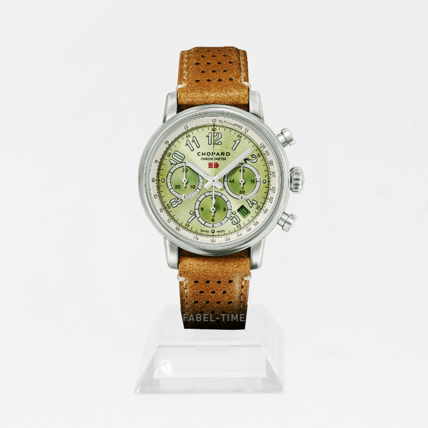 Chopard Mille Miglia 168619-3004 (2024) - Groen wijzerplaat 41mm Staal (1/1)