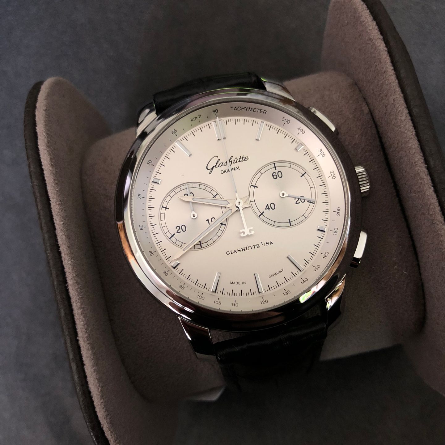 Glashütte Original Senator Chronograph 1-39-34-21-42-04 - (1/1)