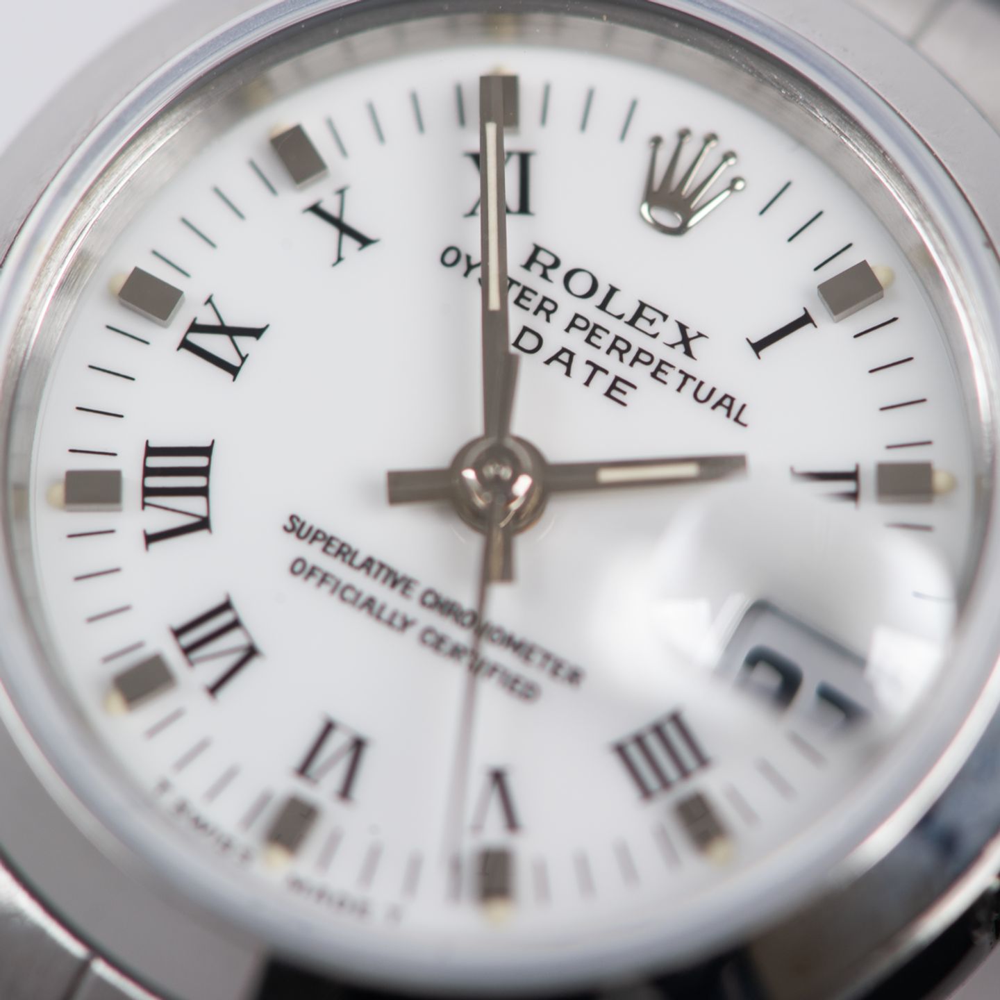 Rolex Oyster Perpetual Lady Date 69160 - (8/8)